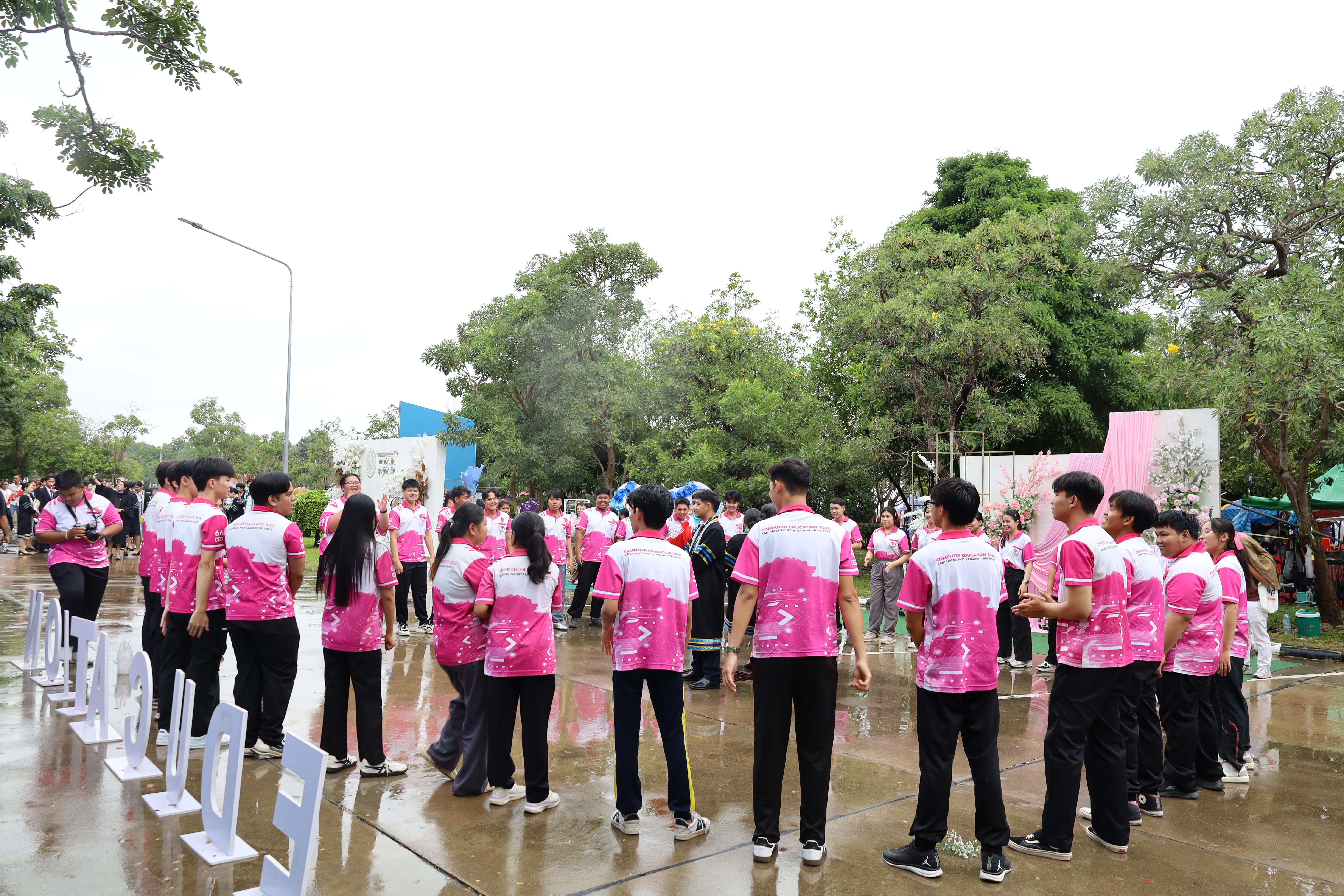 152. บรรยากาศซ้อมใหญ่พิธีพระราชทานปริญญาบัตร ประจำปีพ.ศ.2568