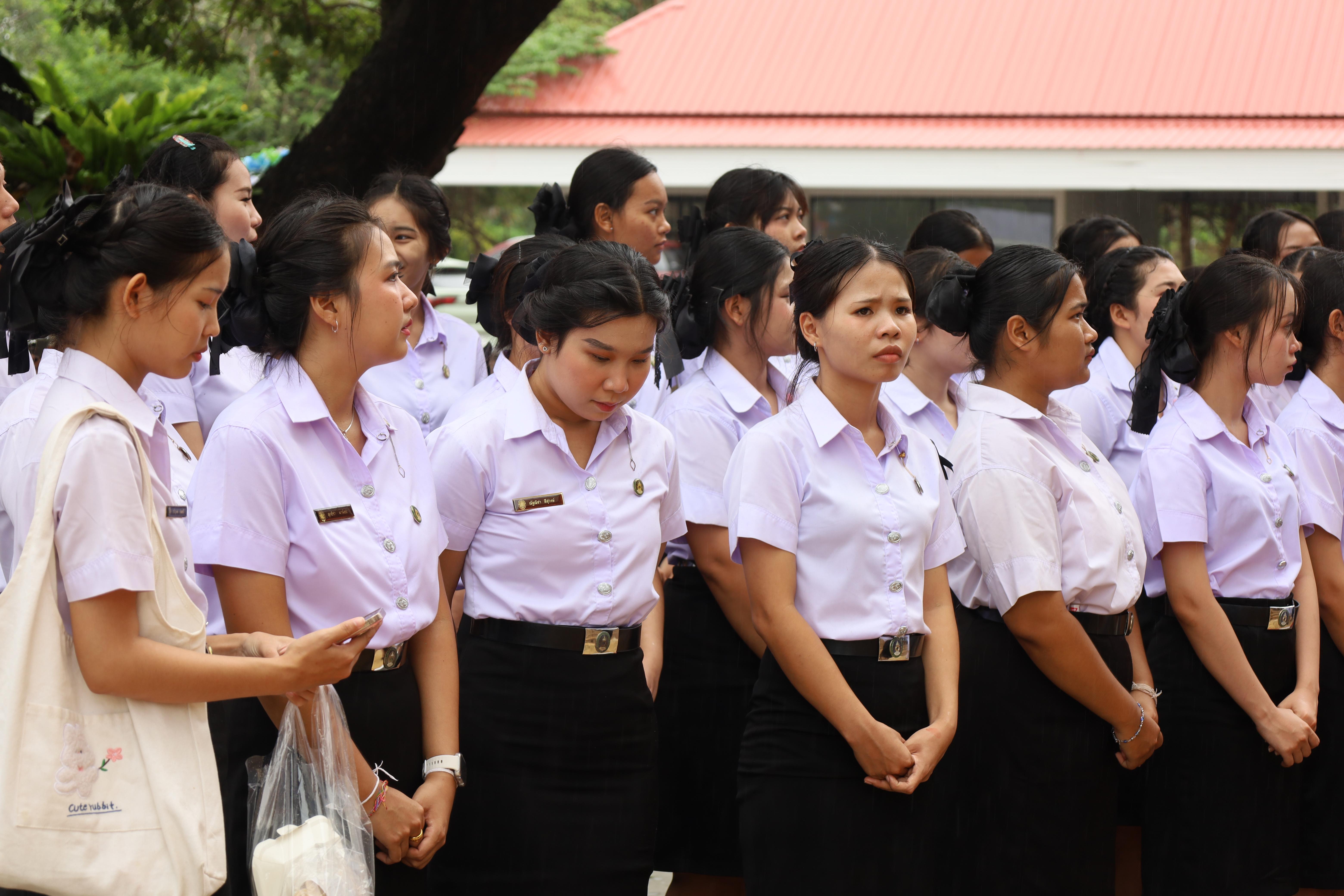 155. บรรยากาศซ้อมใหญ่พิธีพระราชทานปริญญาบัตร ประจำปีพ.ศ.2568