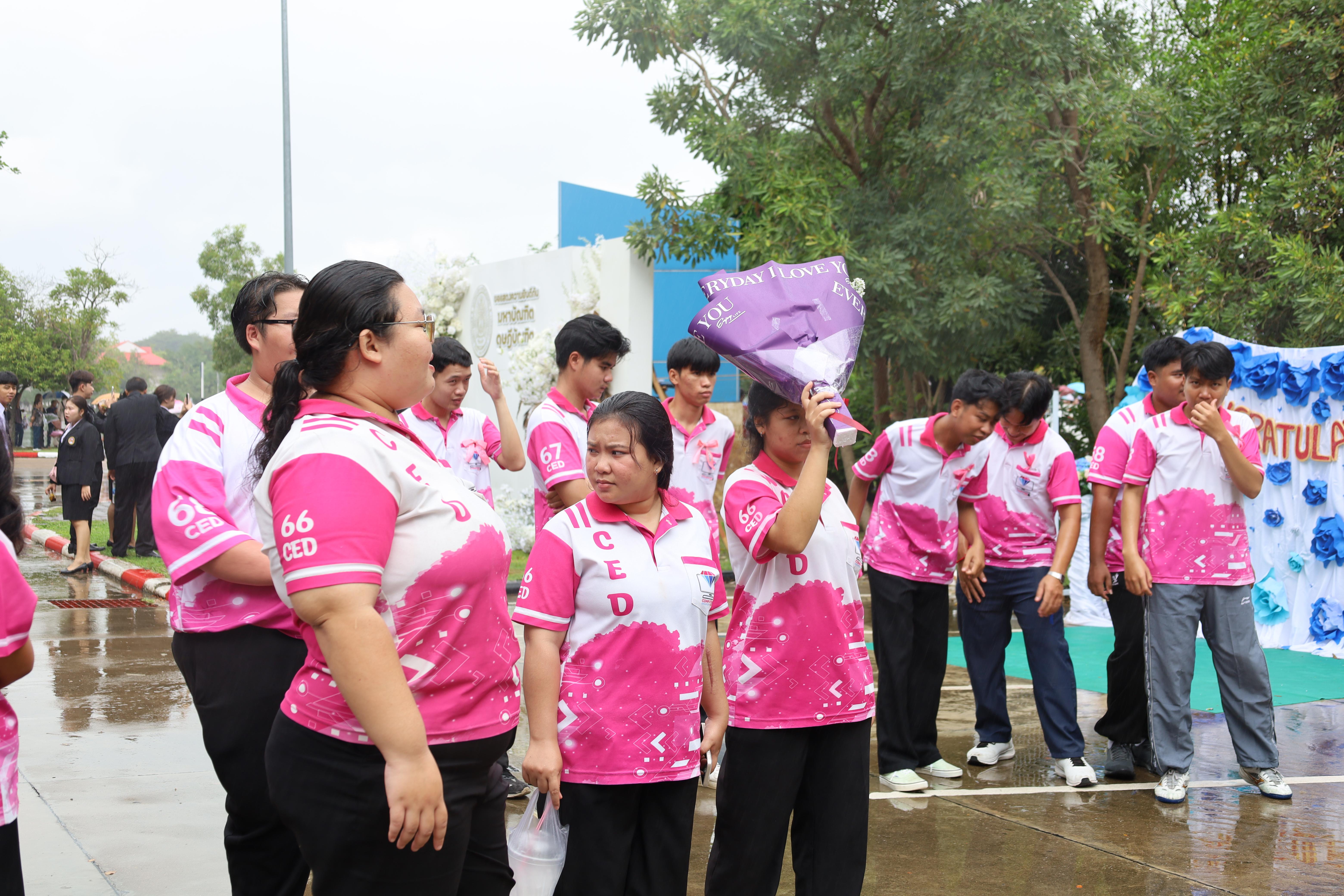 160. บรรยากาศซ้อมใหญ่พิธีพระราชทานปริญญาบัตร ประจำปีพ.ศ.2568