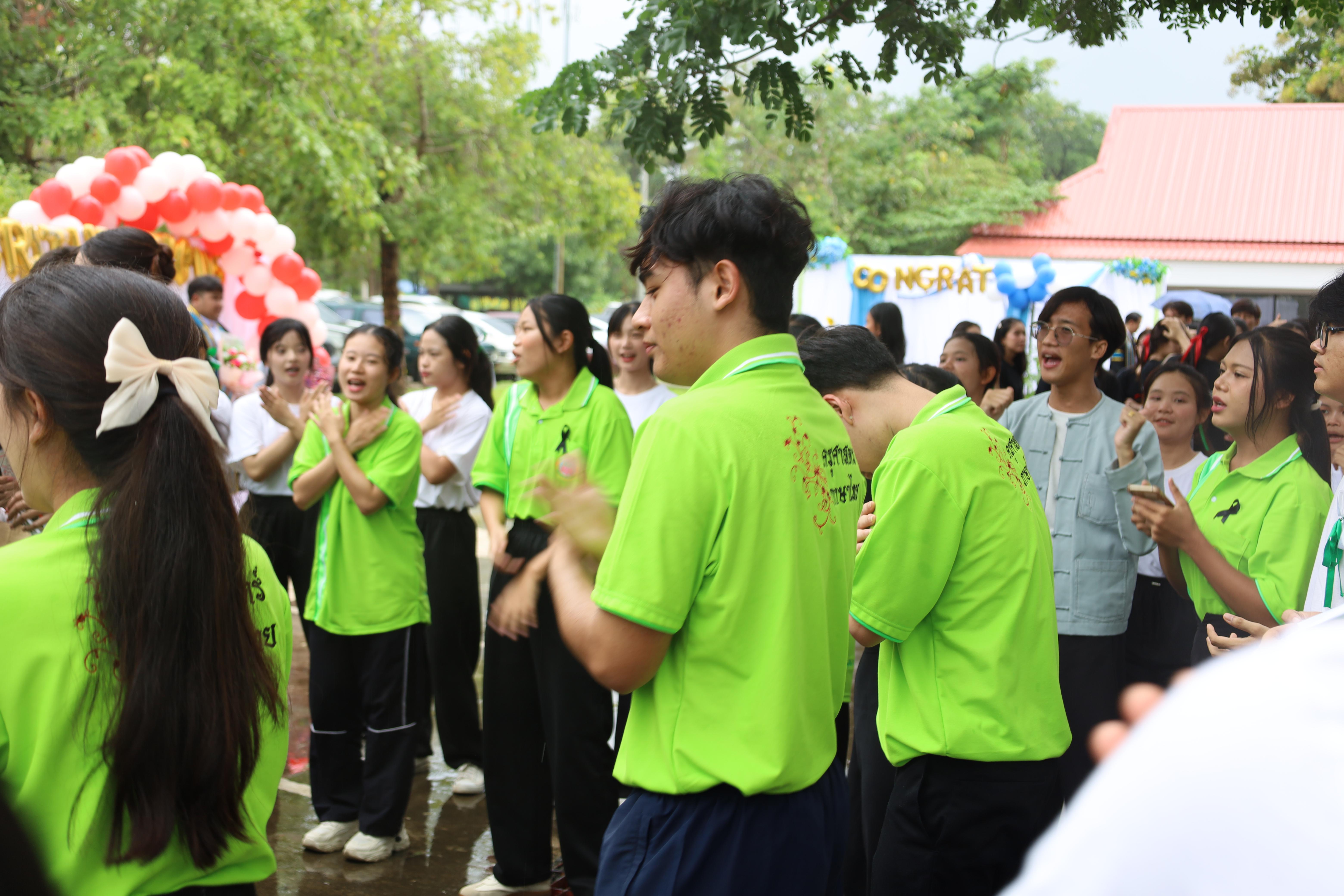 168. บรรยากาศซ้อมใหญ่พิธีพระราชทานปริญญาบัตร ประจำปีพ.ศ.2568