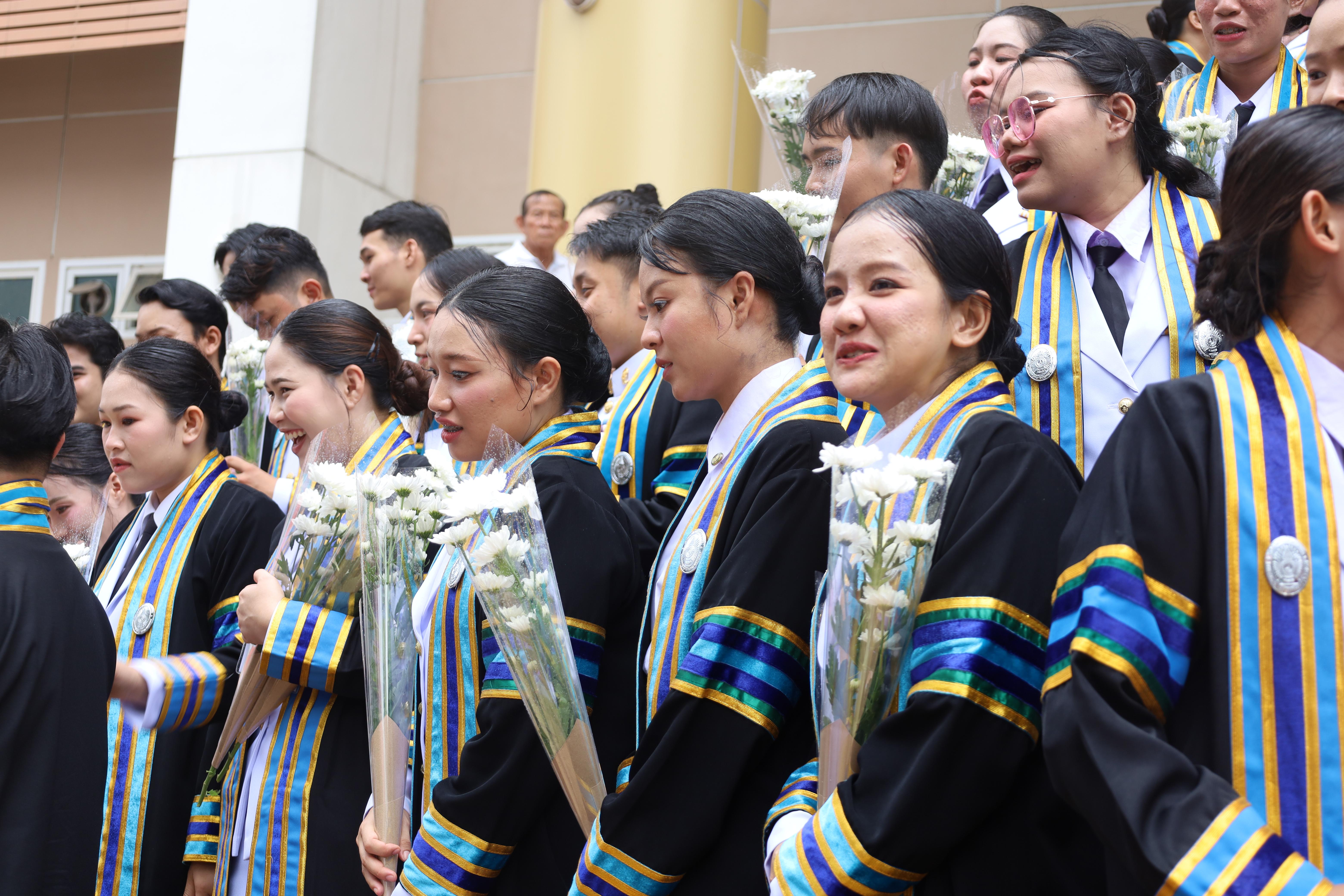 185. บรรยากาศซ้อมใหญ่พิธีพระราชทานปริญญาบัตร ประจำปีพ.ศ.2568