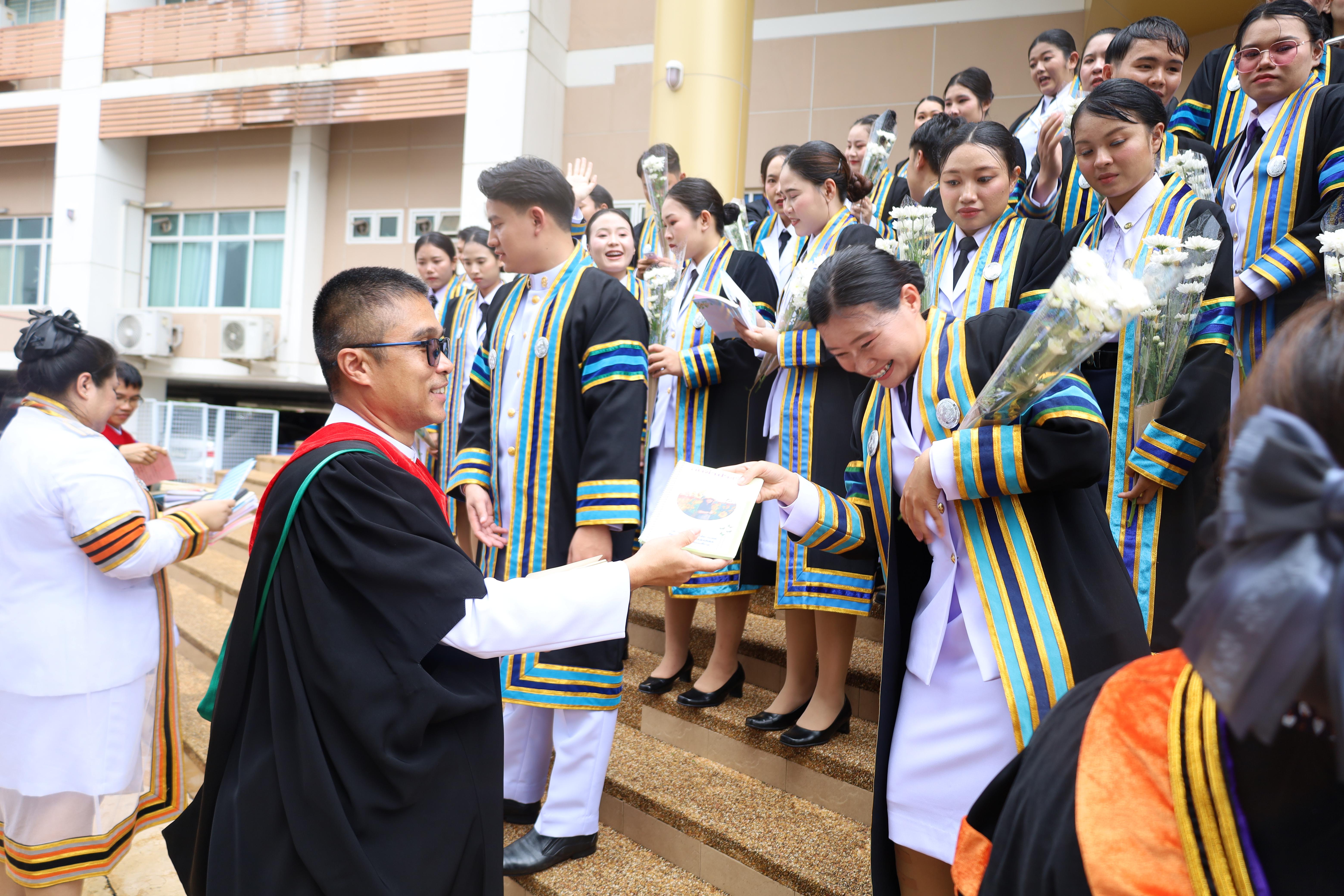 190. บรรยากาศซ้อมใหญ่พิธีพระราชทานปริญญาบัตร ประจำปีพ.ศ.2568