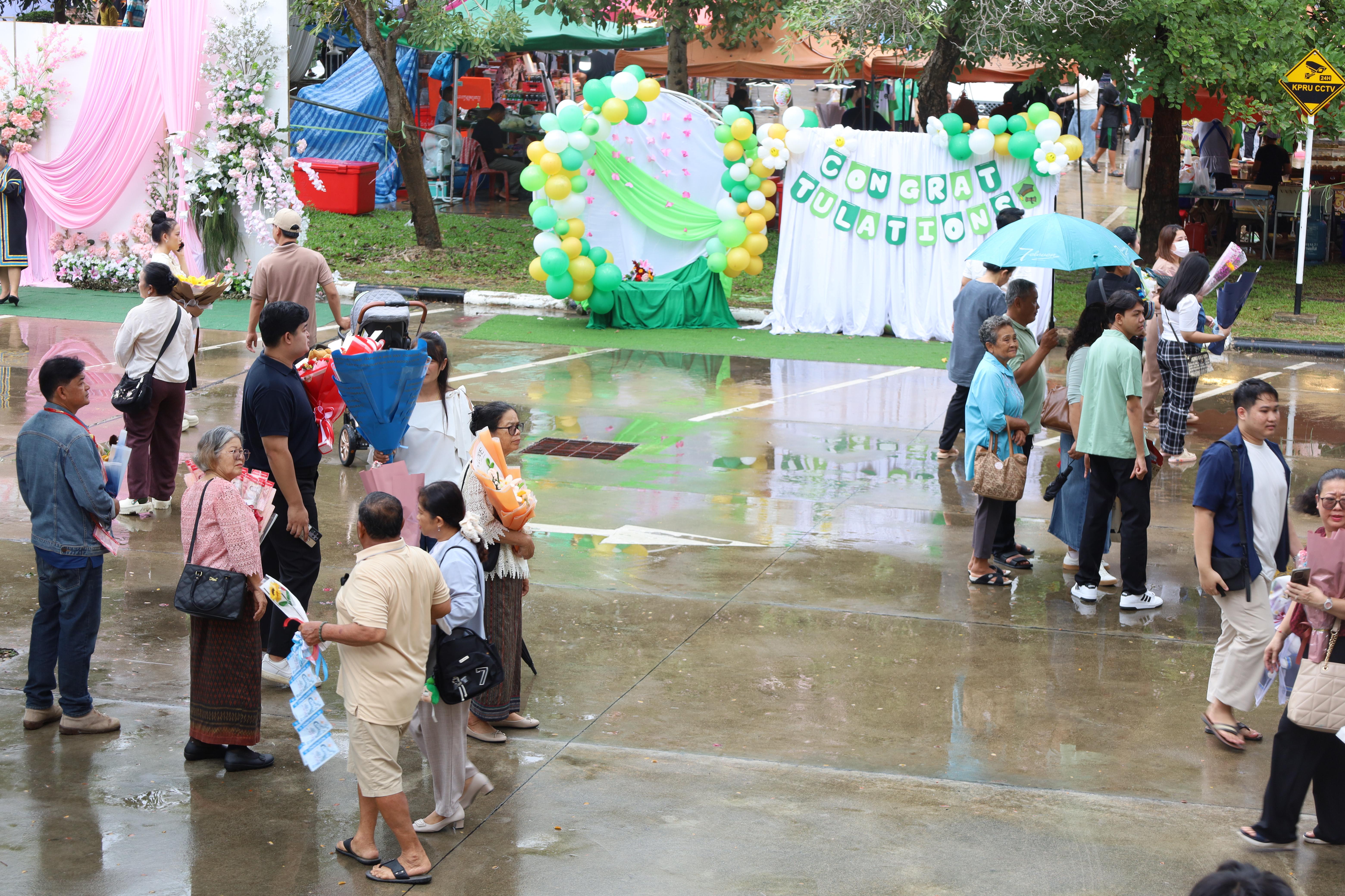198. บรรยากาศซ้อมใหญ่พิธีพระราชทานปริญญาบัตร ประจำปีพ.ศ.2568
