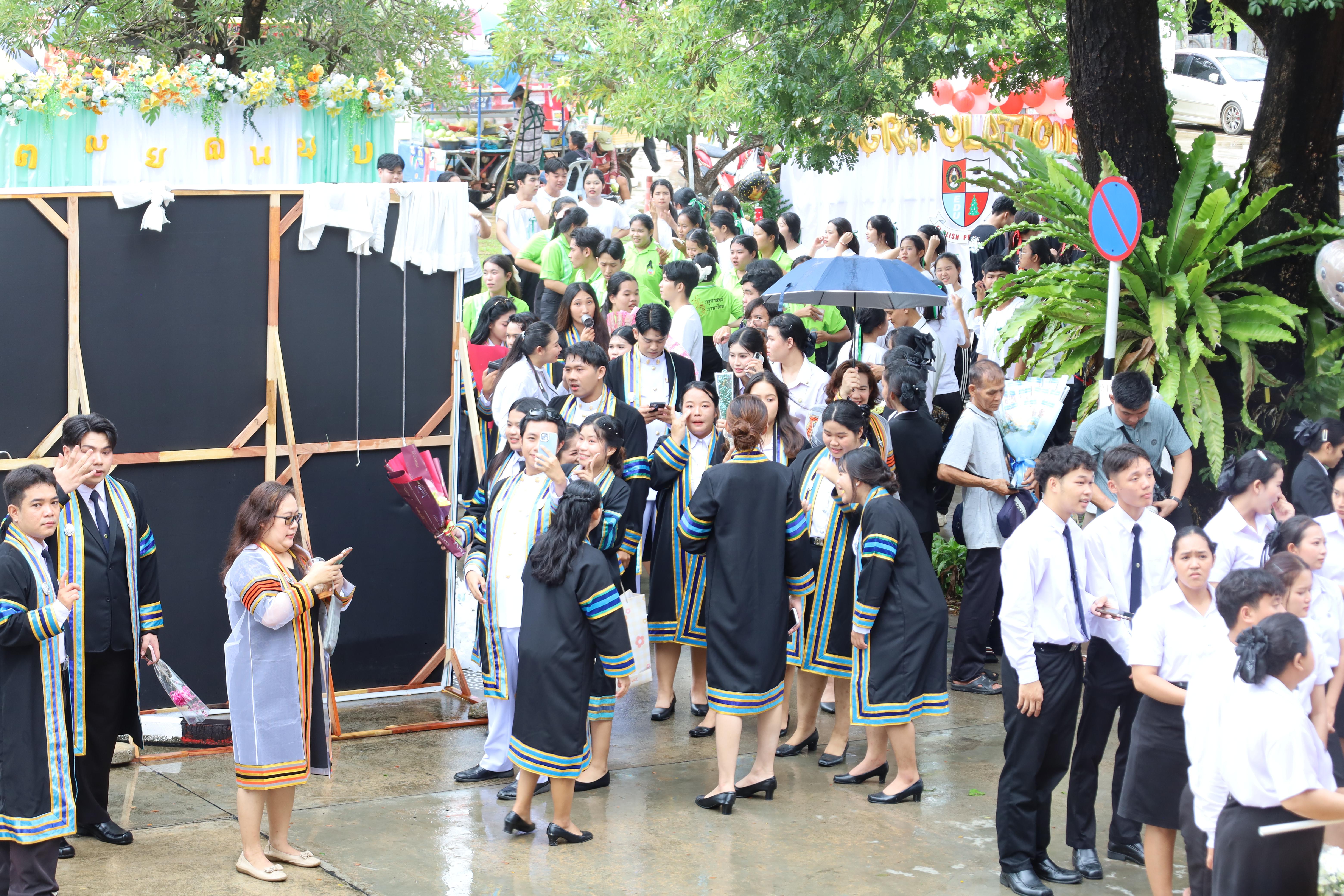 200. บรรยากาศซ้อมใหญ่พิธีพระราชทานปริญญาบัตร ประจำปีพ.ศ.2568