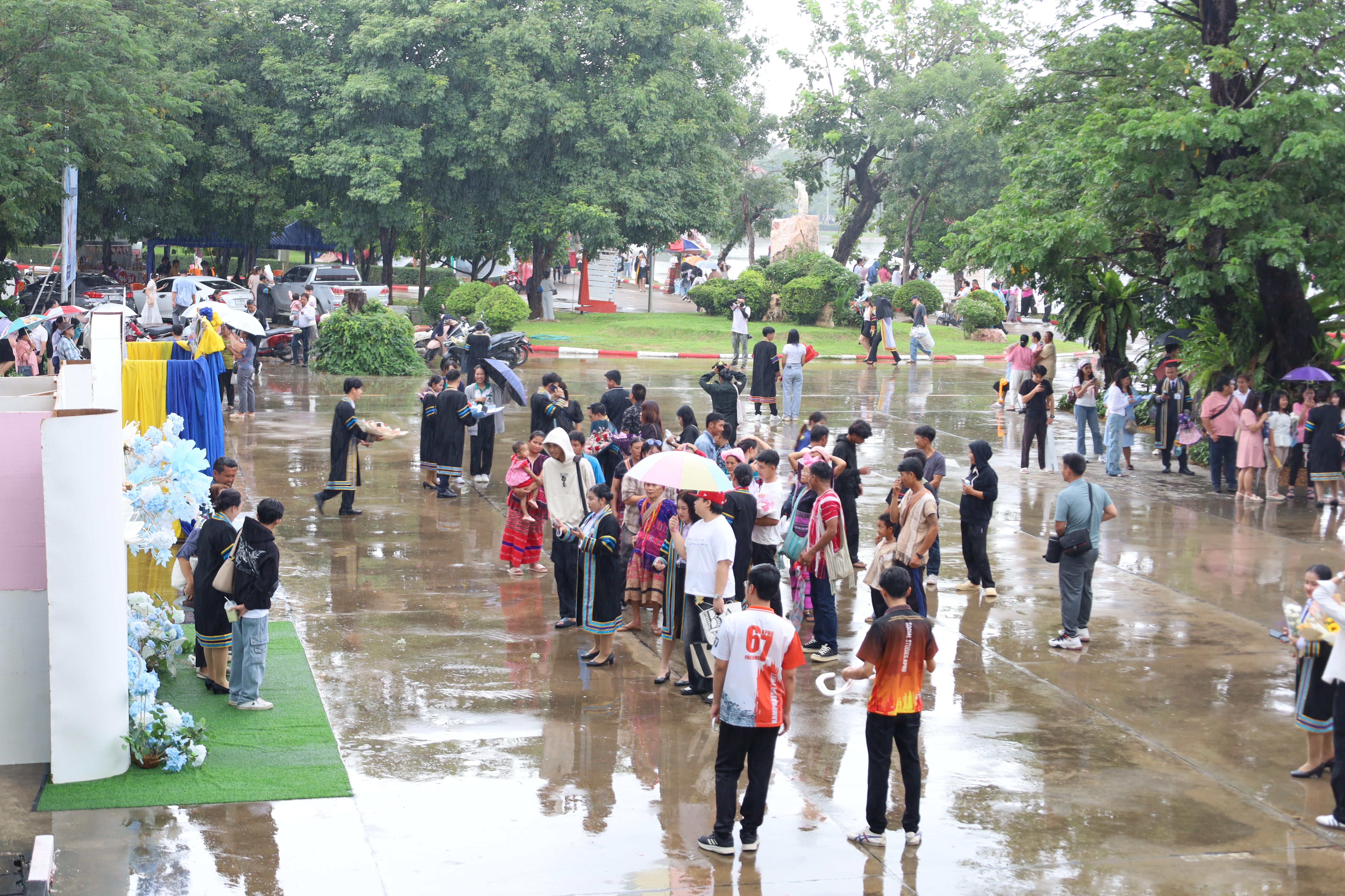 224. บรรยากาศซ้อมใหญ่พิธีพระราชทานปริญญาบัตร ประจำปีพ.ศ.2568