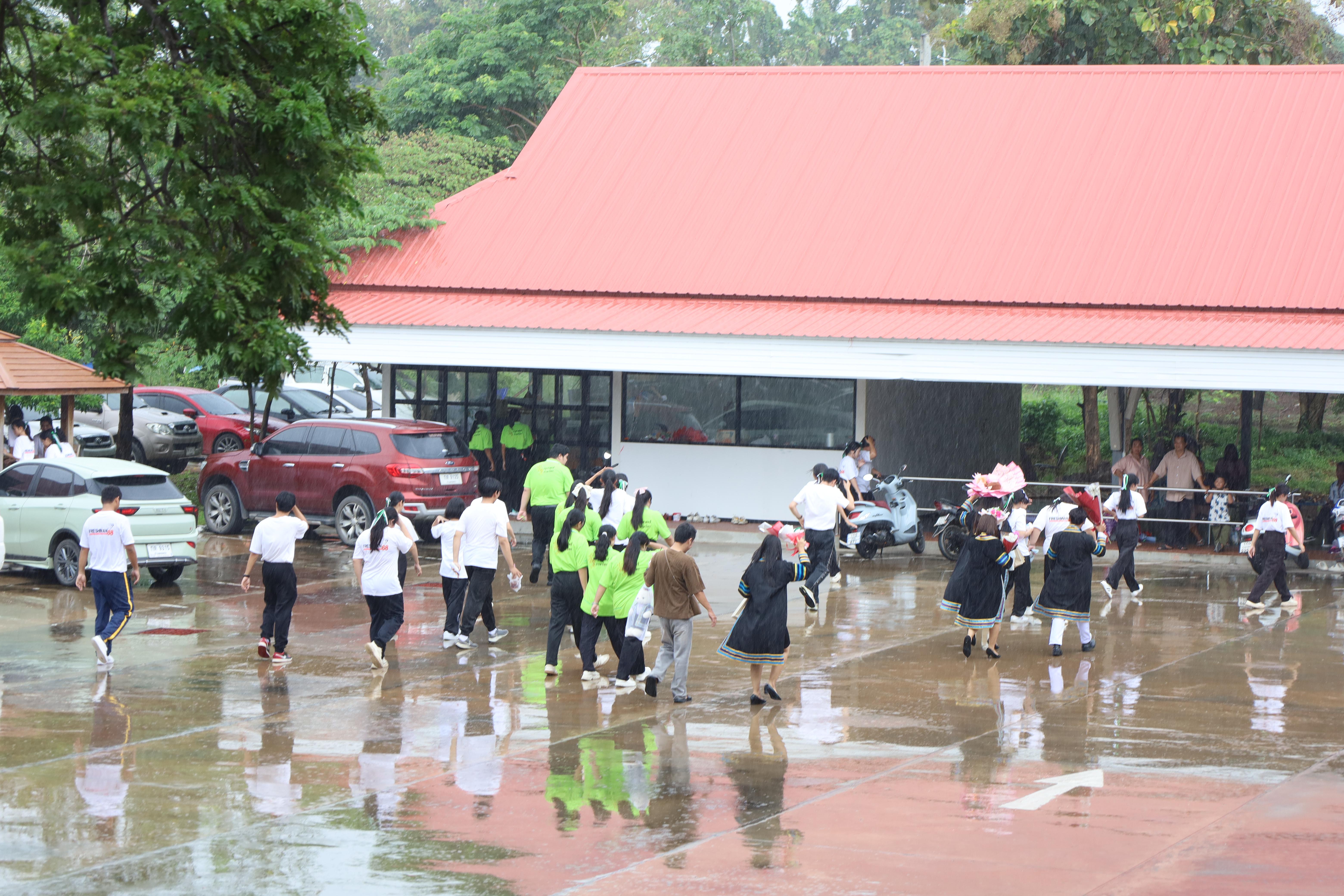 233. บรรยากาศซ้อมใหญ่พิธีพระราชทานปริญญาบัตร ประจำปีพ.ศ.2568