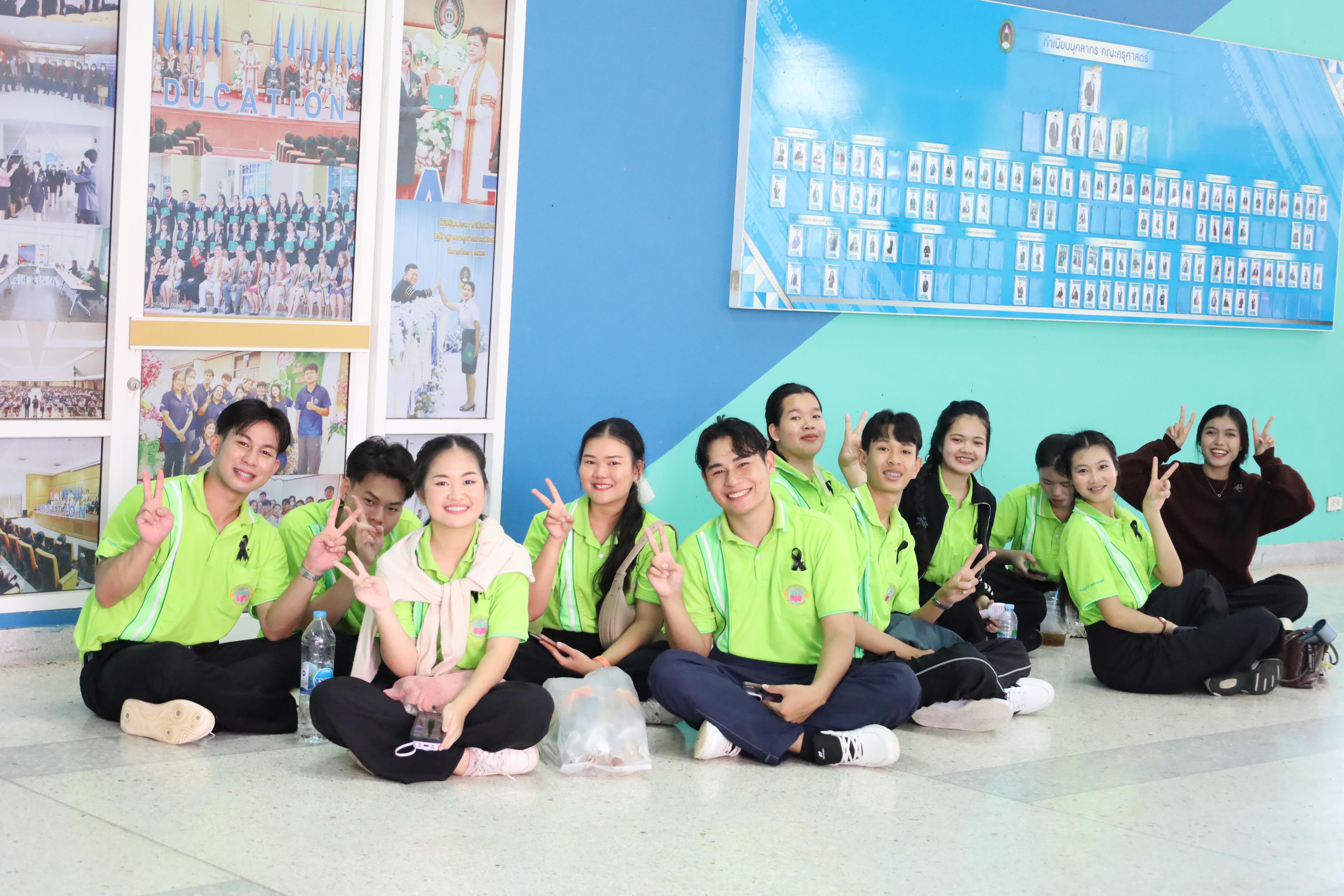 253. บรรยากาศซ้อมใหญ่พิธีพระราชทานปริญญาบัตร ประจำปีพ.ศ.2568