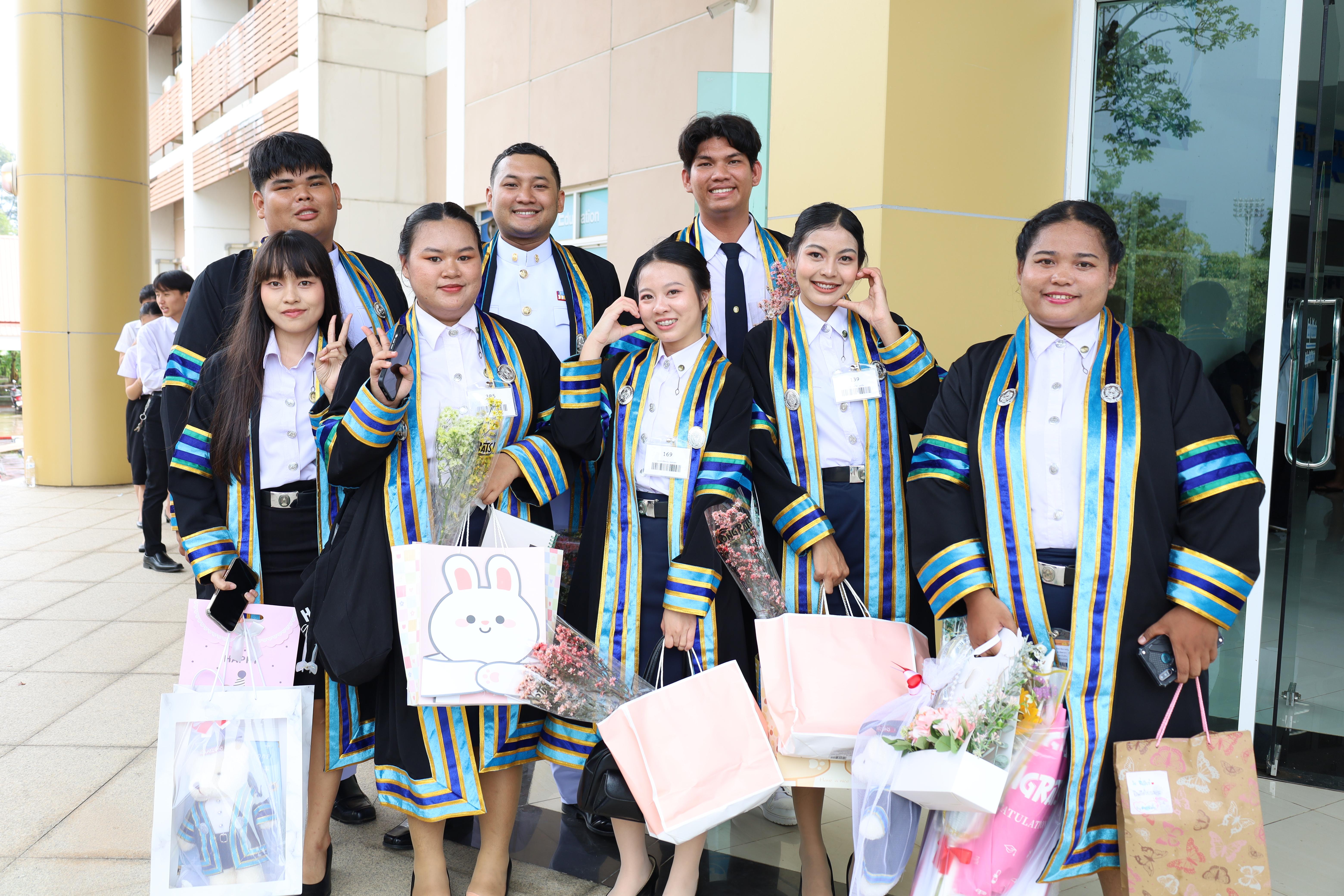 268. บรรยากาศซ้อมใหญ่พิธีพระราชทานปริญญาบัตร ประจำปีพ.ศ.2568