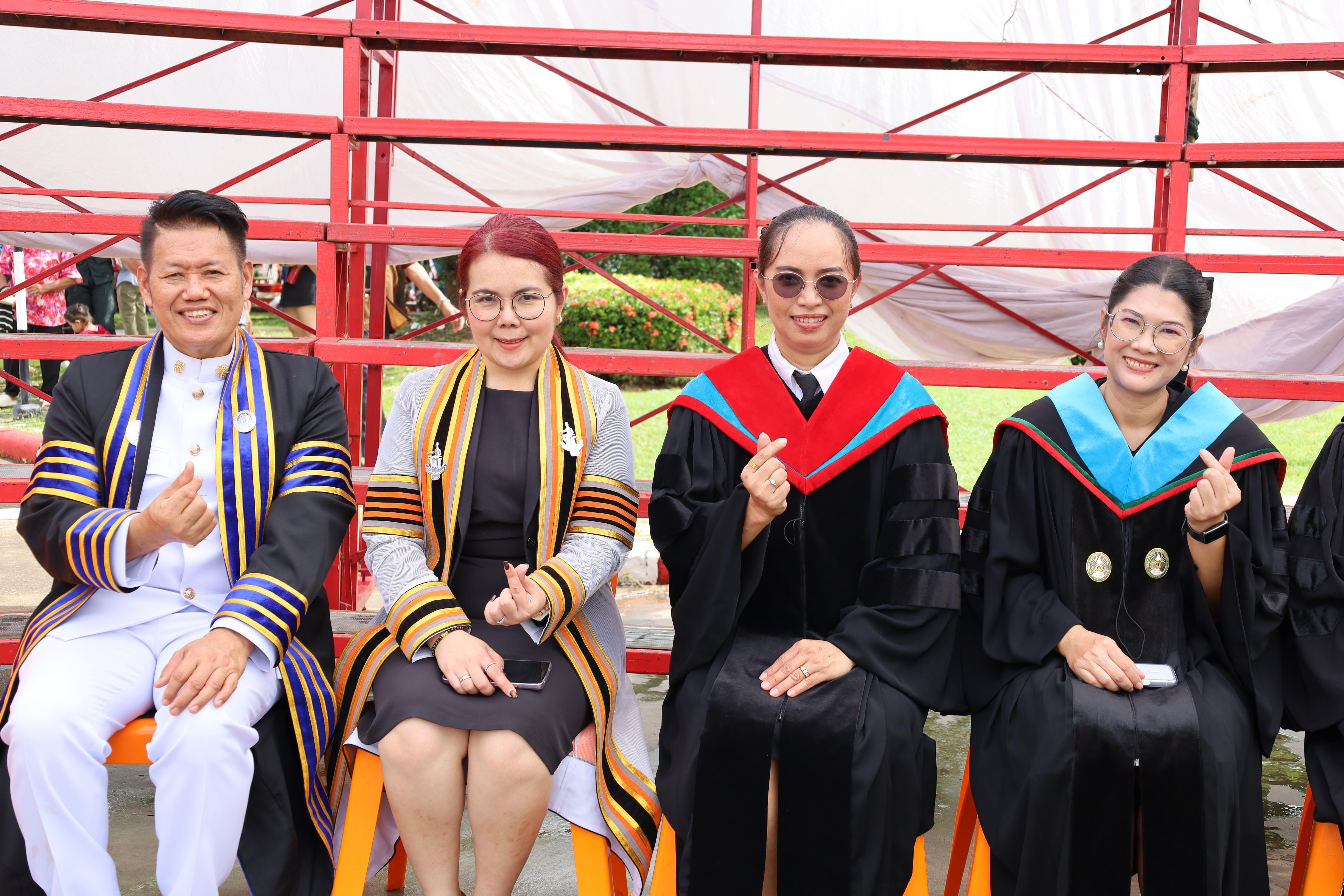 296. บรรยากาศซ้อมใหญ่พิธีพระราชทานปริญญาบัตร ประจำปีพ.ศ.2568