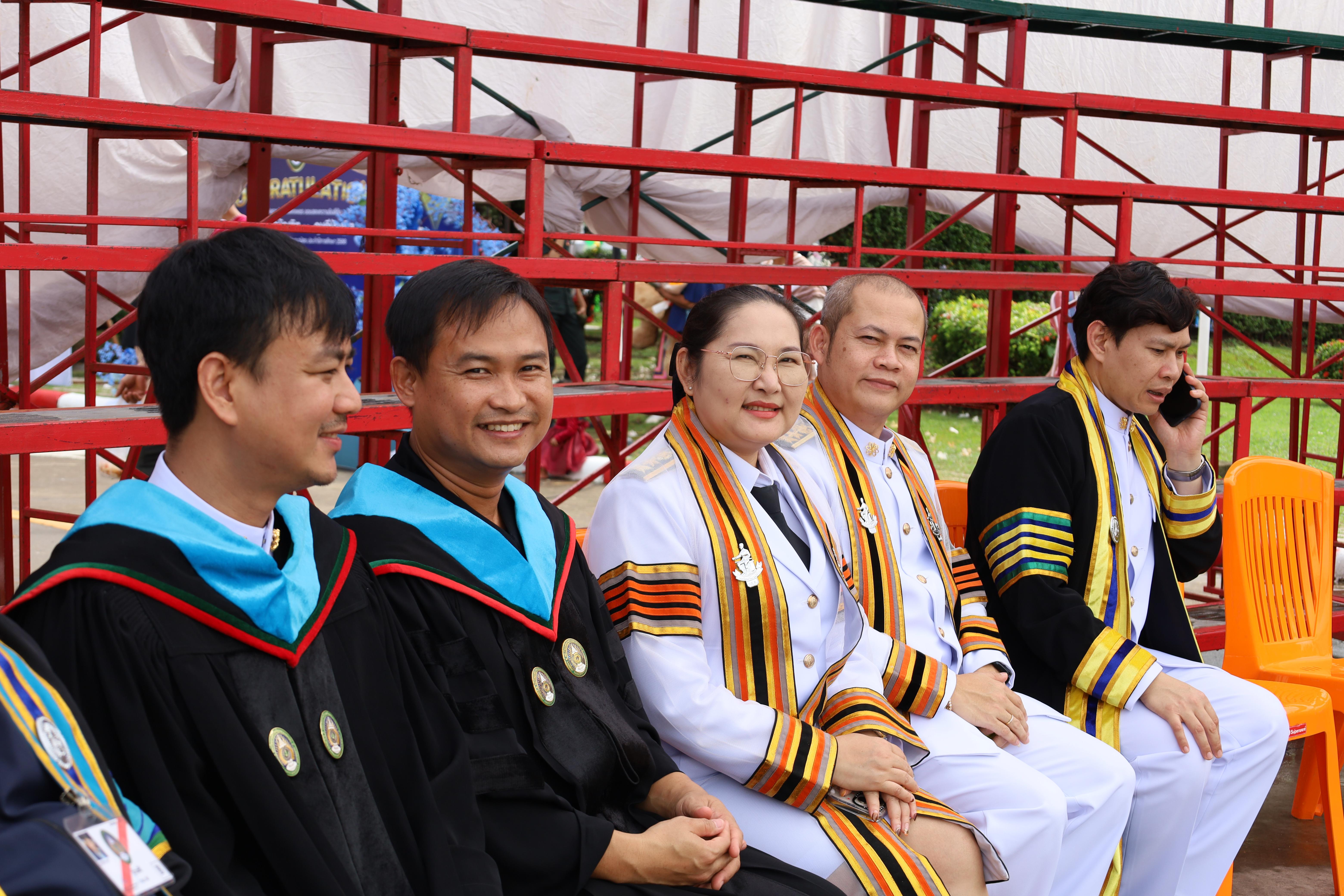 304. บรรยากาศซ้อมใหญ่พิธีพระราชทานปริญญาบัตร ประจำปีพ.ศ.2568