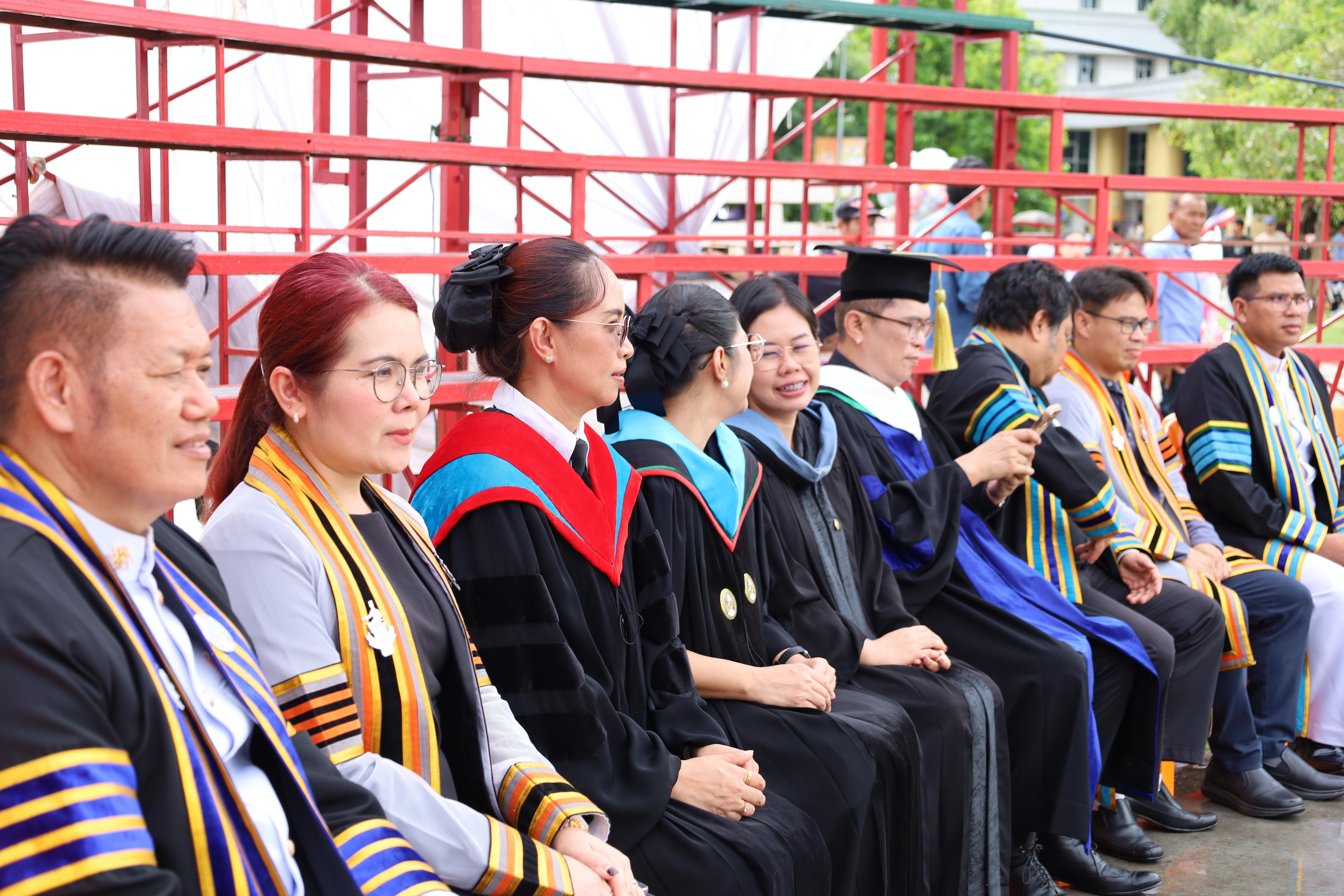 306. บรรยากาศซ้อมใหญ่พิธีพระราชทานปริญญาบัตร ประจำปีพ.ศ.2568
