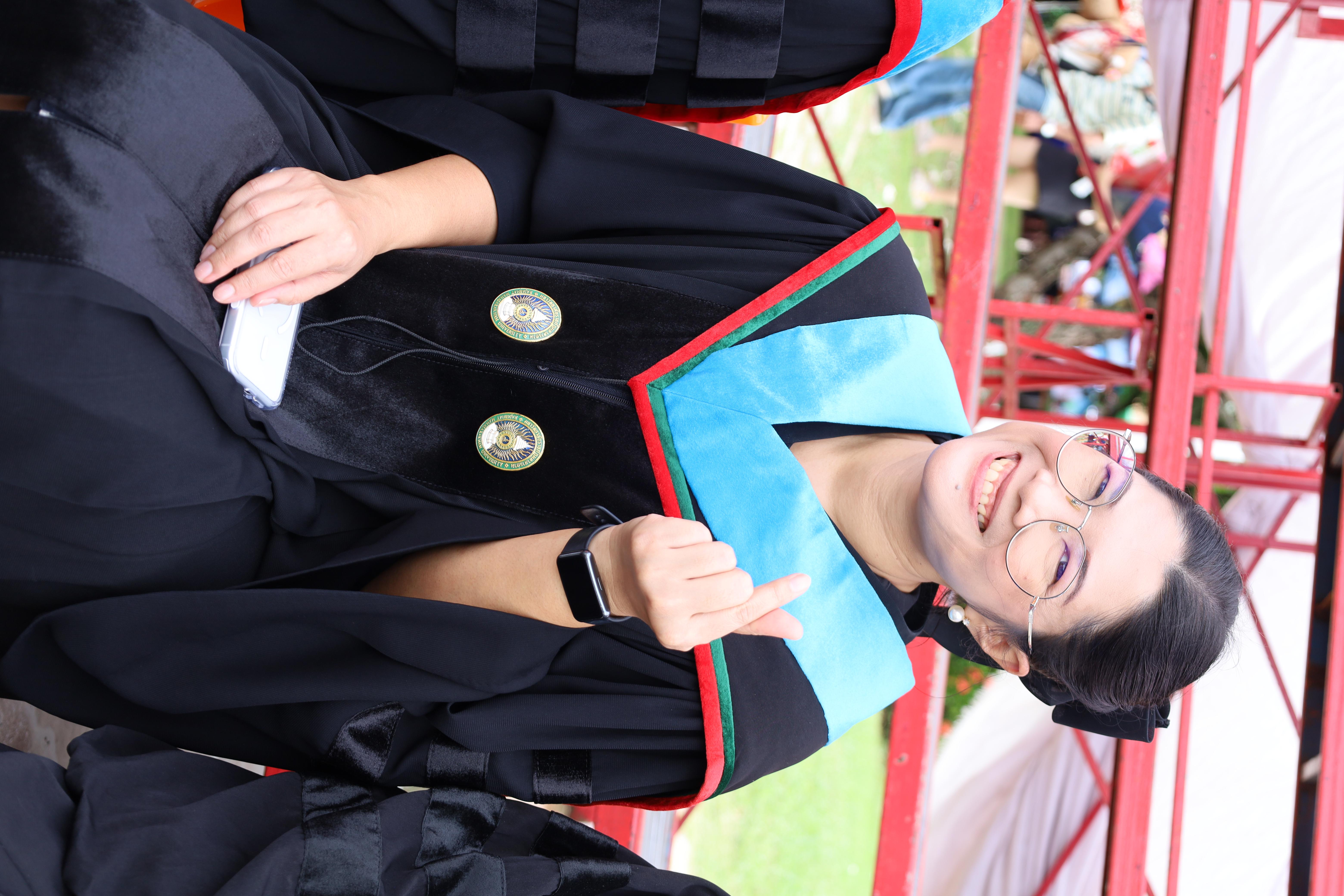 316. บรรยากาศซ้อมใหญ่พิธีพระราชทานปริญญาบัตร ประจำปีพ.ศ.2568