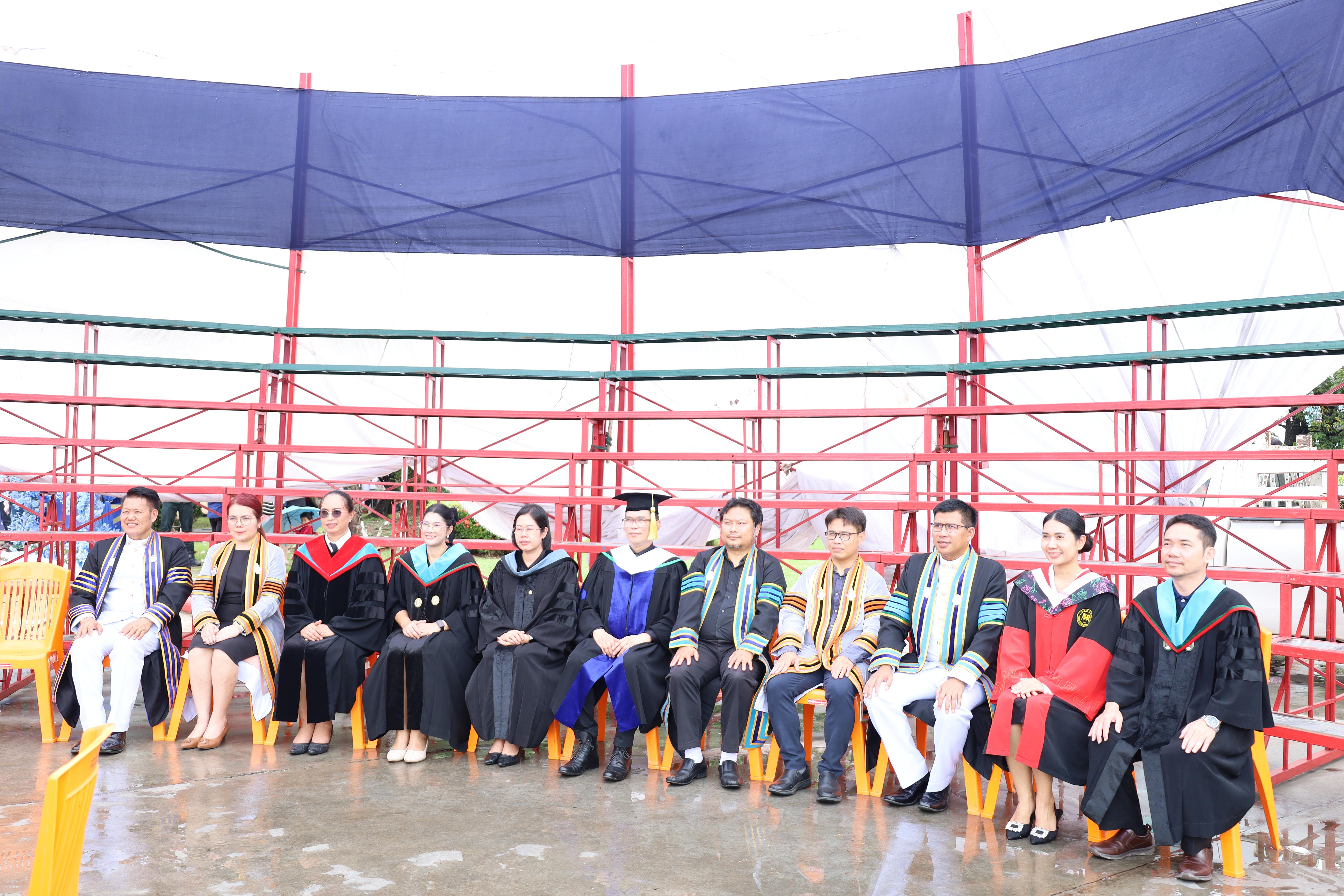 345. บรรยากาศซ้อมใหญ่พิธีพระราชทานปริญญาบัตร ประจำปีพ.ศ.2568