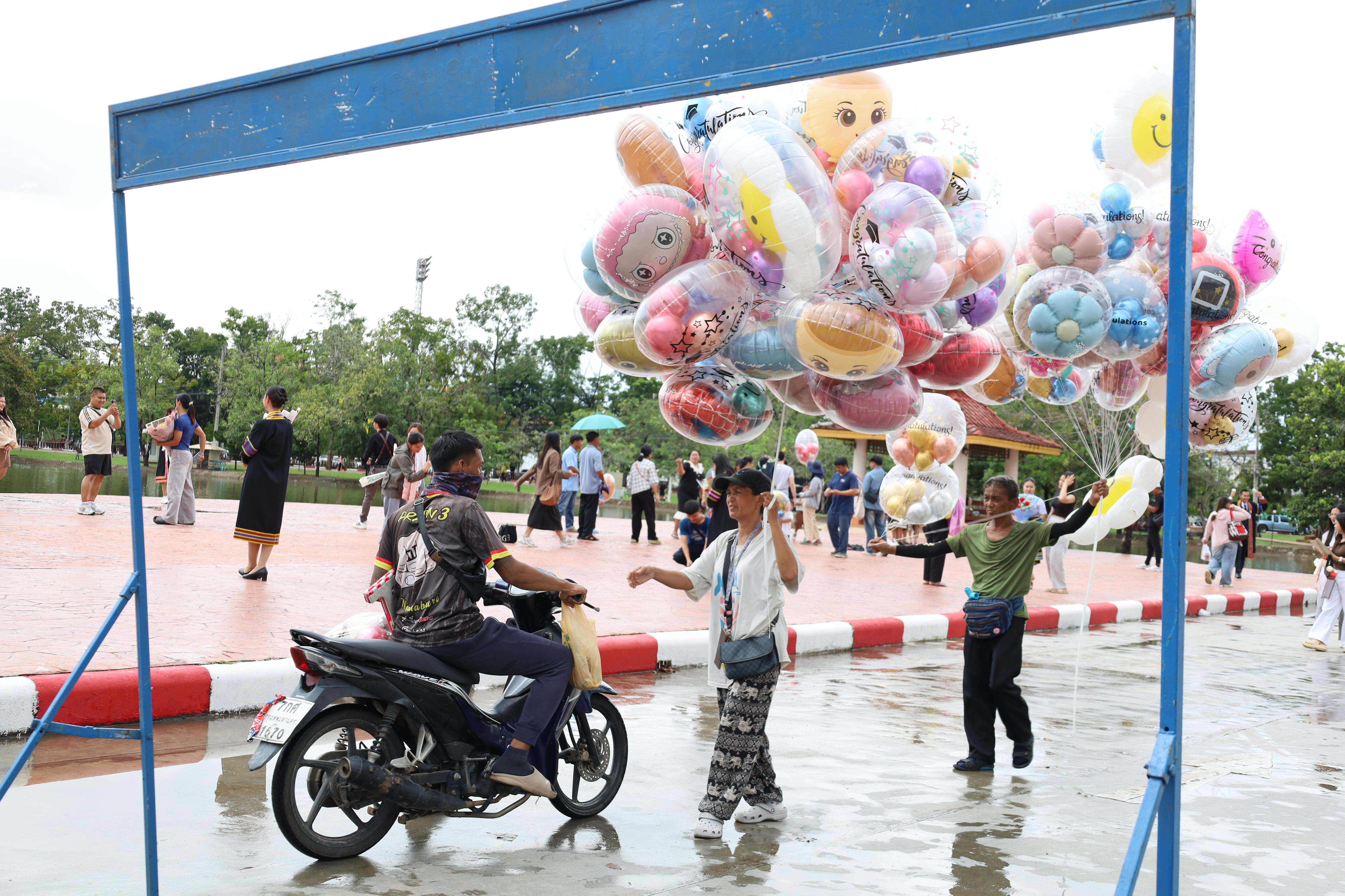353. บรรยากาศซ้อมใหญ่พิธีพระราชทานปริญญาบัตร ประจำปีพ.ศ.2568