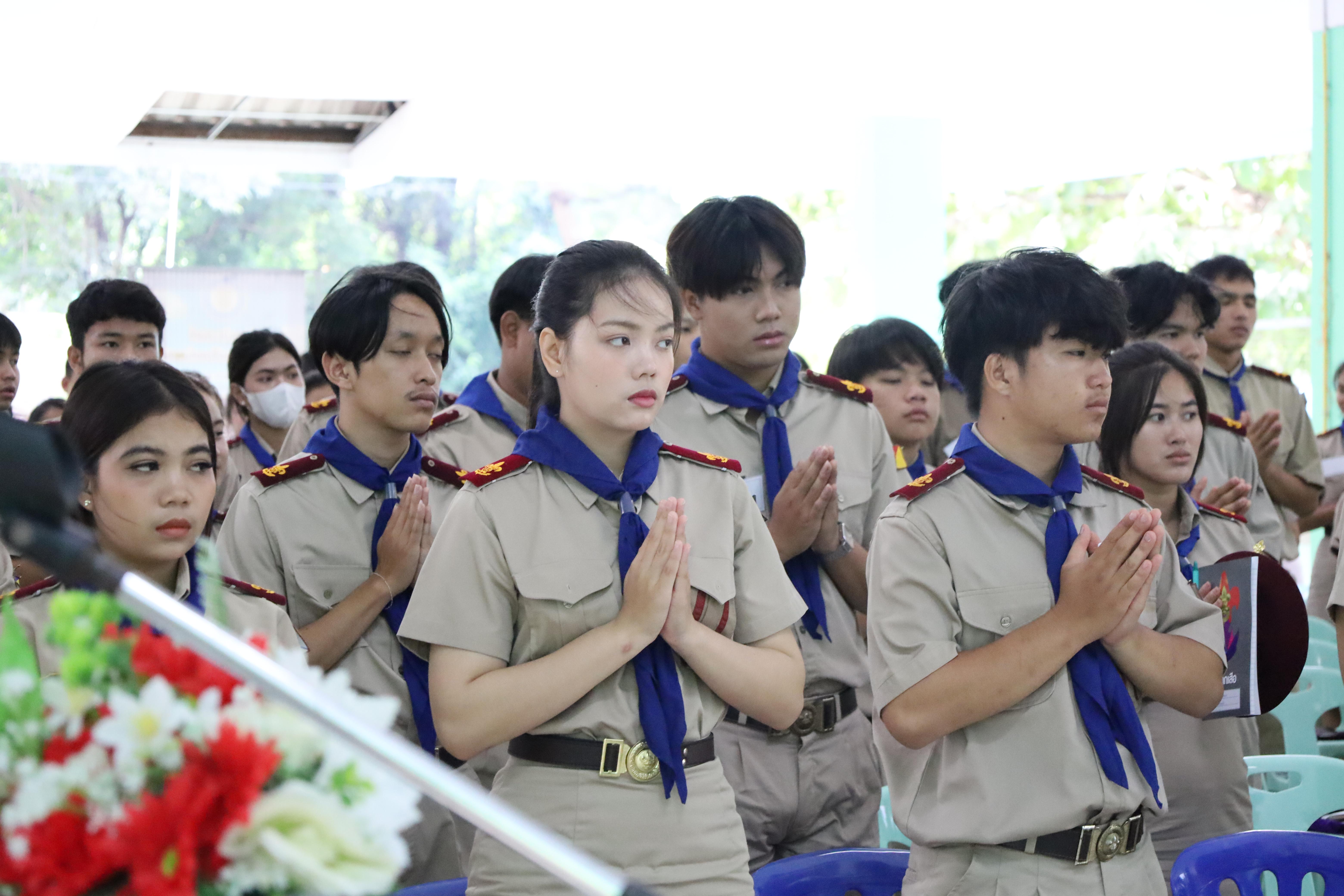 7. กิจกรรมการฝึกอบรมบุคลากรทางการลูกเสือ ระดับที่ 1 รุ่นที่1