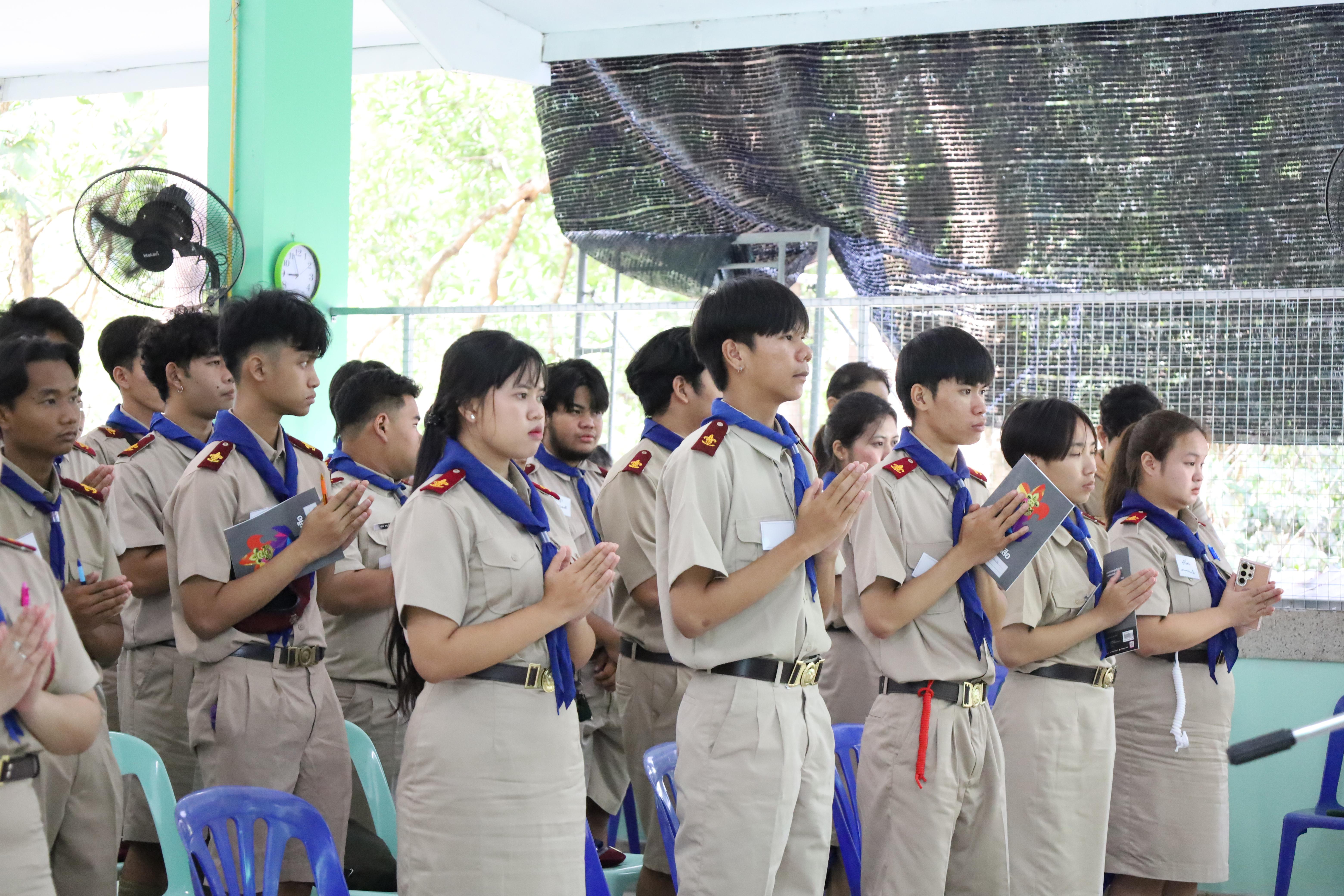 8. กิจกรรมการฝึกอบรมบุคลากรทางการลูกเสือ ระดับที่ 1 รุ่นที่1