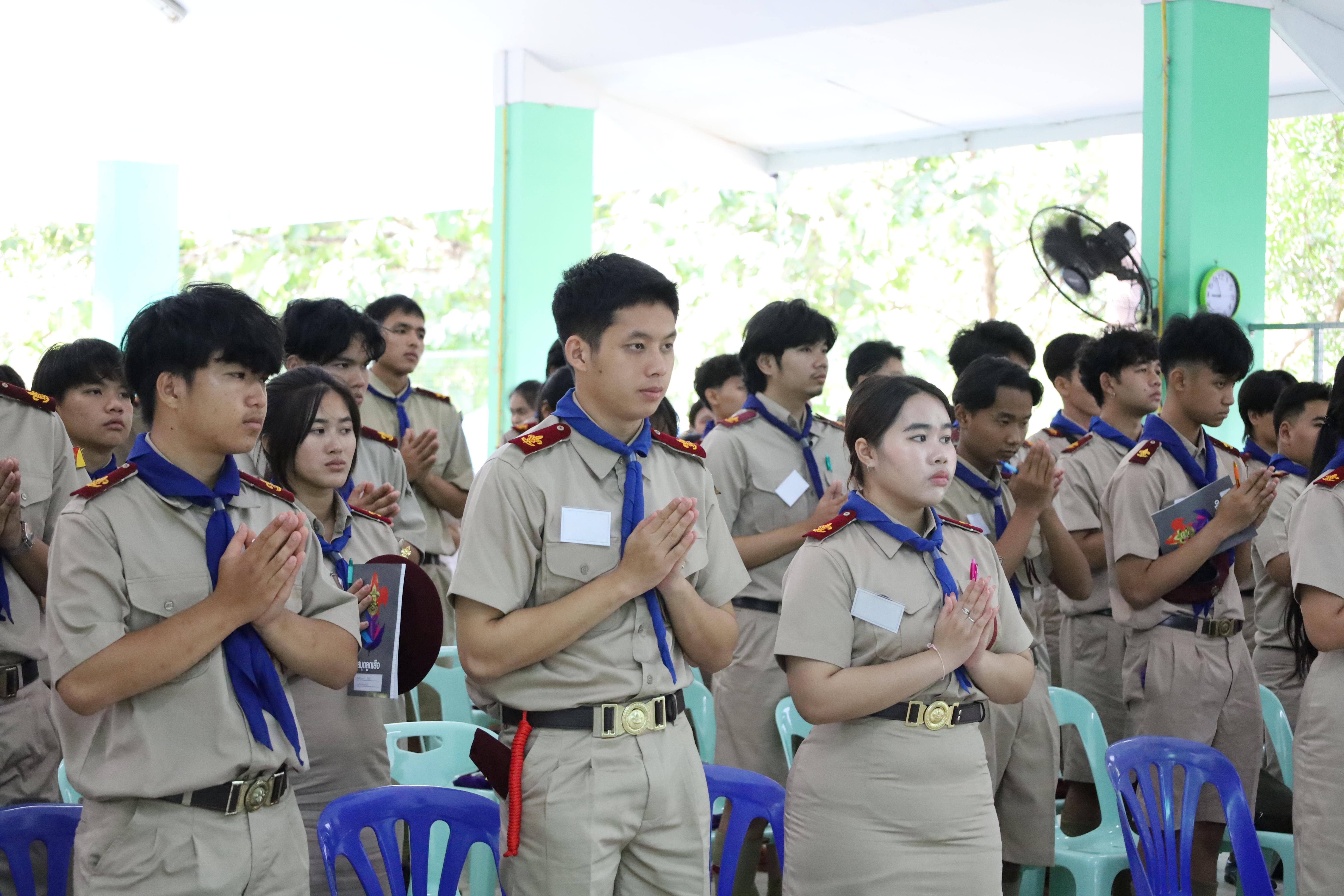 9. กิจกรรมการฝึกอบรมบุคลากรทางการลูกเสือ ระดับที่ 1 รุ่นที่1