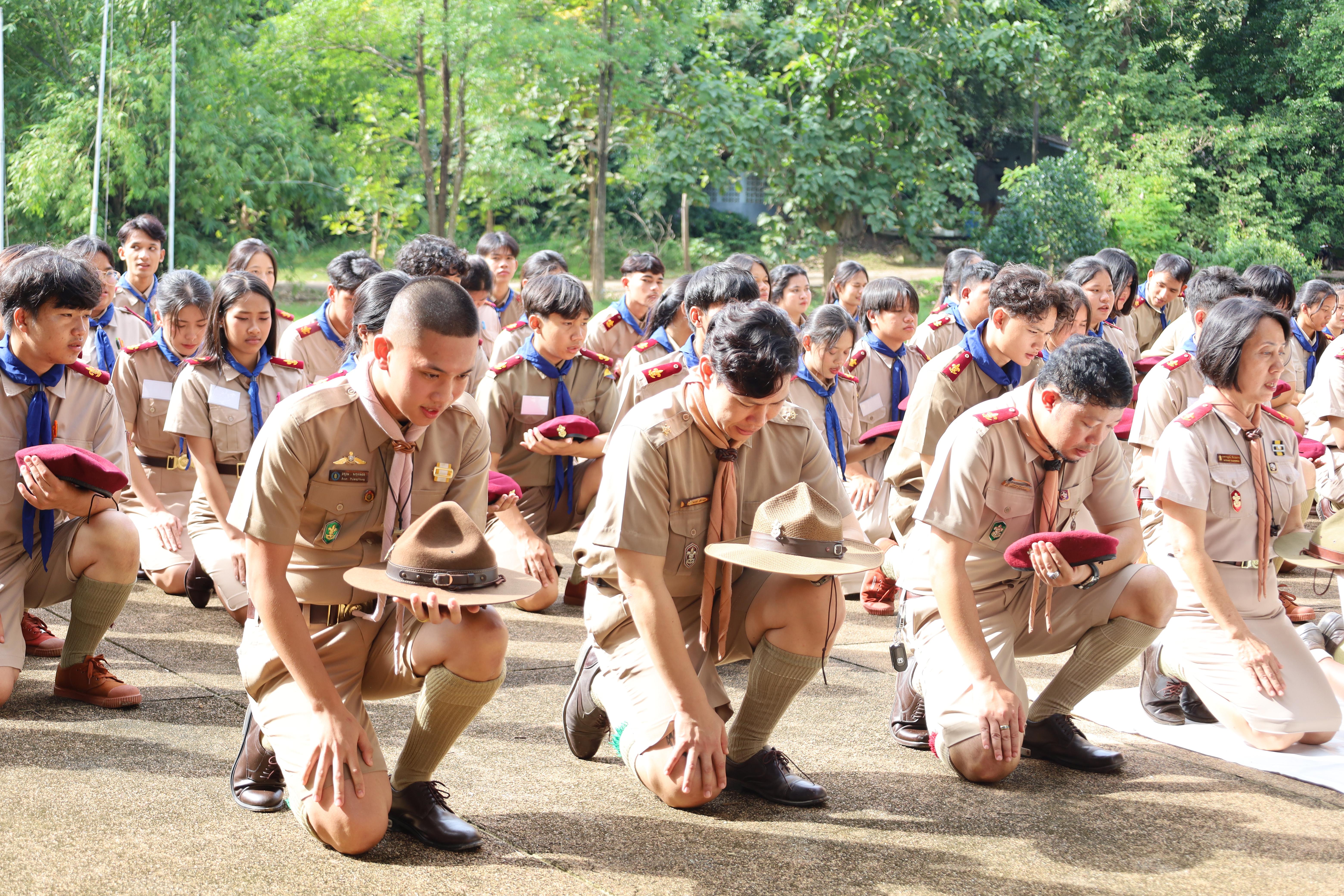 63. กิจกรรมการฝึกอบรมบุคลากรทางการลูกเสือ ระดับที่ 1 รุ่นที่1