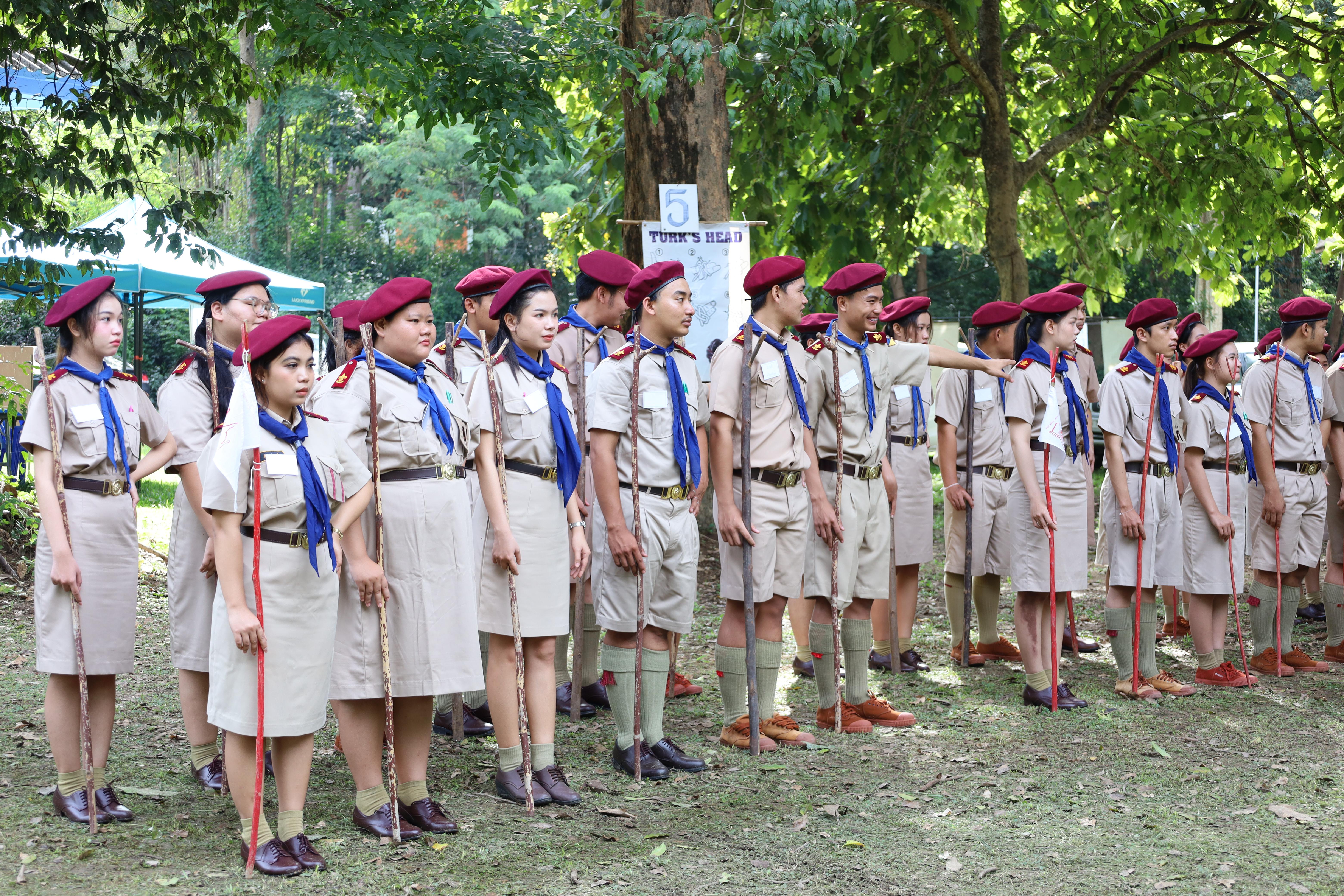 77. กิจกรรมการฝึกอบรมบุคลากรทางการลูกเสือ ระดับที่ 1 รุ่นที่1