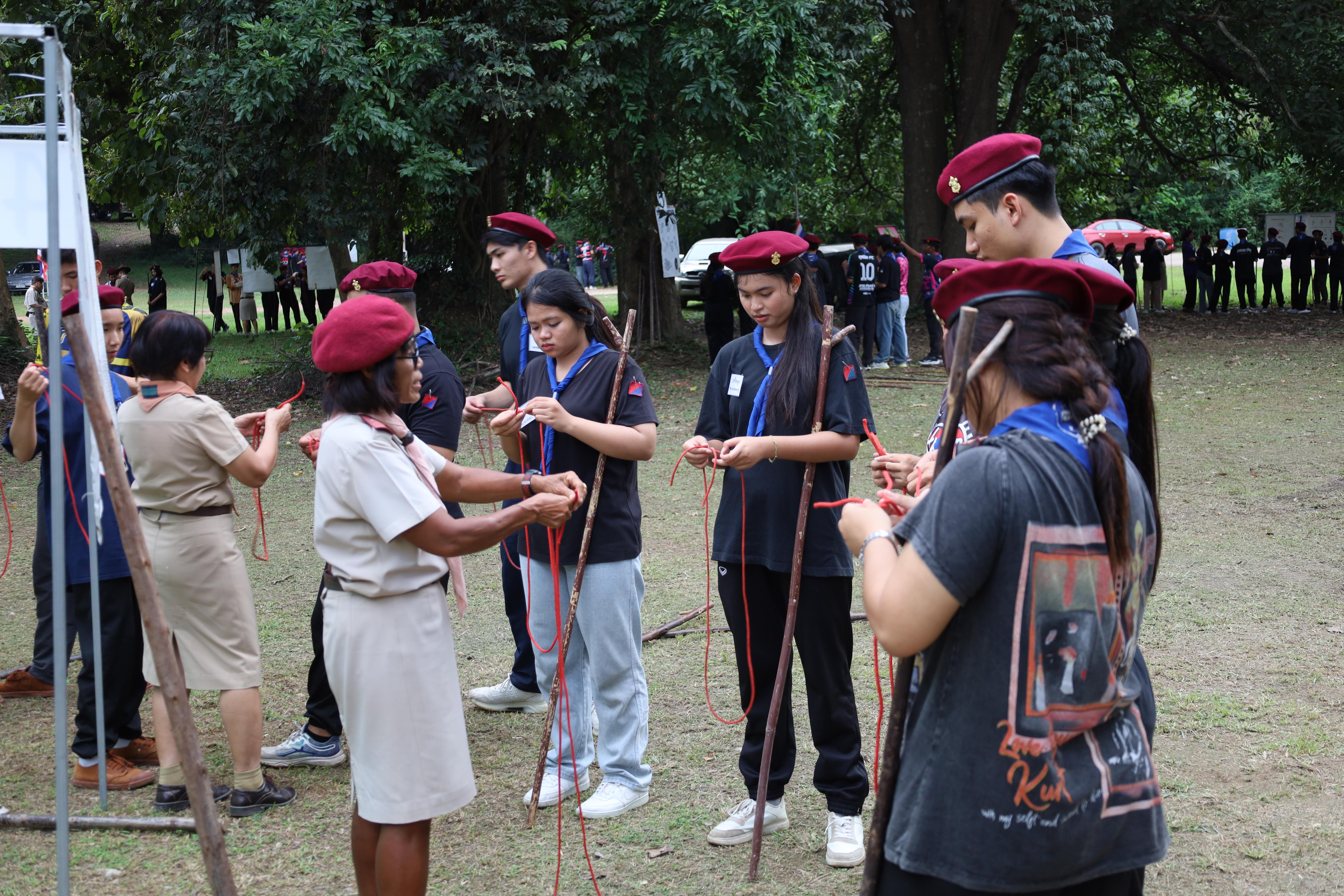 185. กิจกรรมการฝึกอบรมบุคลากรทางการลูกเสือ ระดับที่ 1 รุ่นที่1