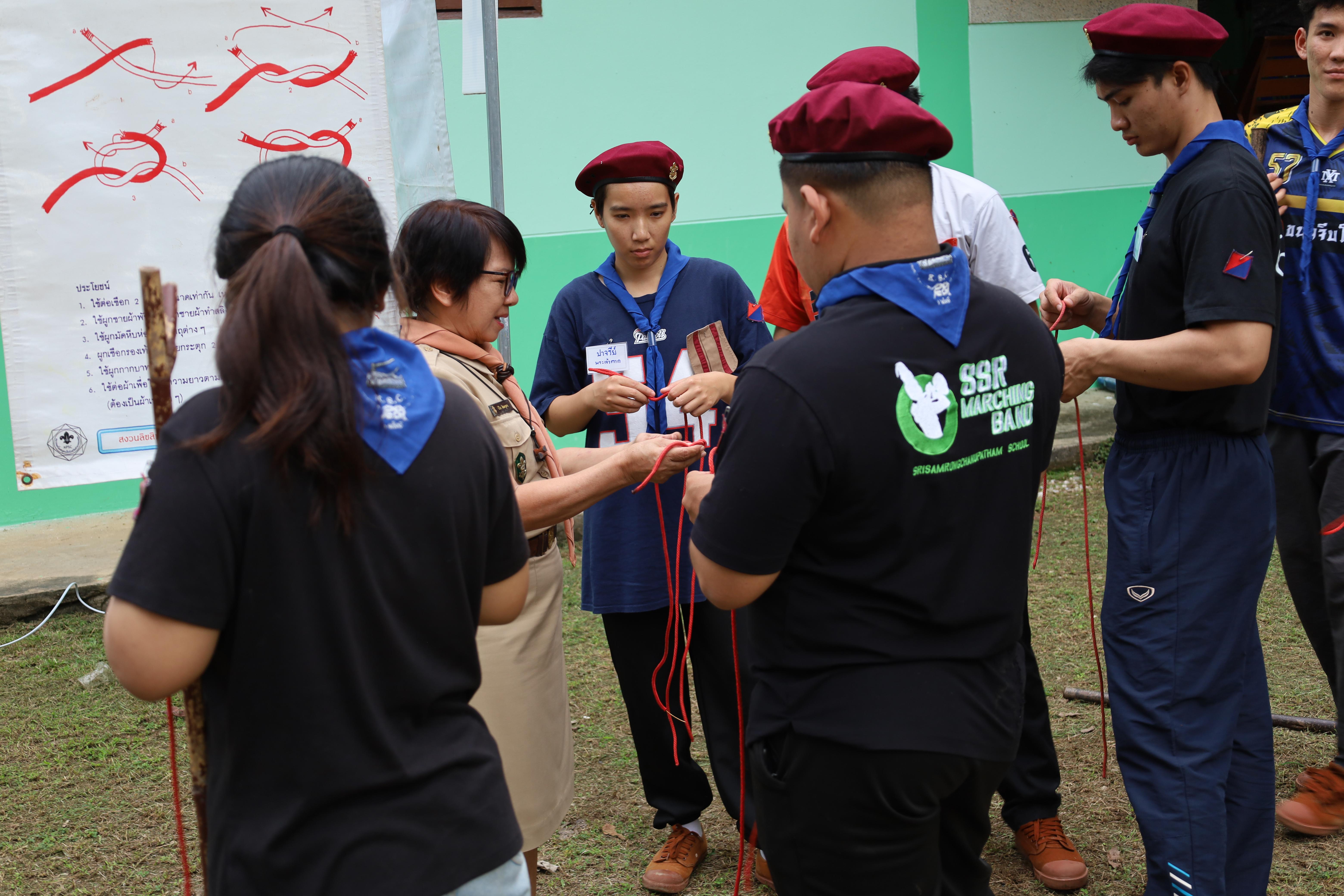 186. กิจกรรมการฝึกอบรมบุคลากรทางการลูกเสือ ระดับที่ 1 รุ่นที่1