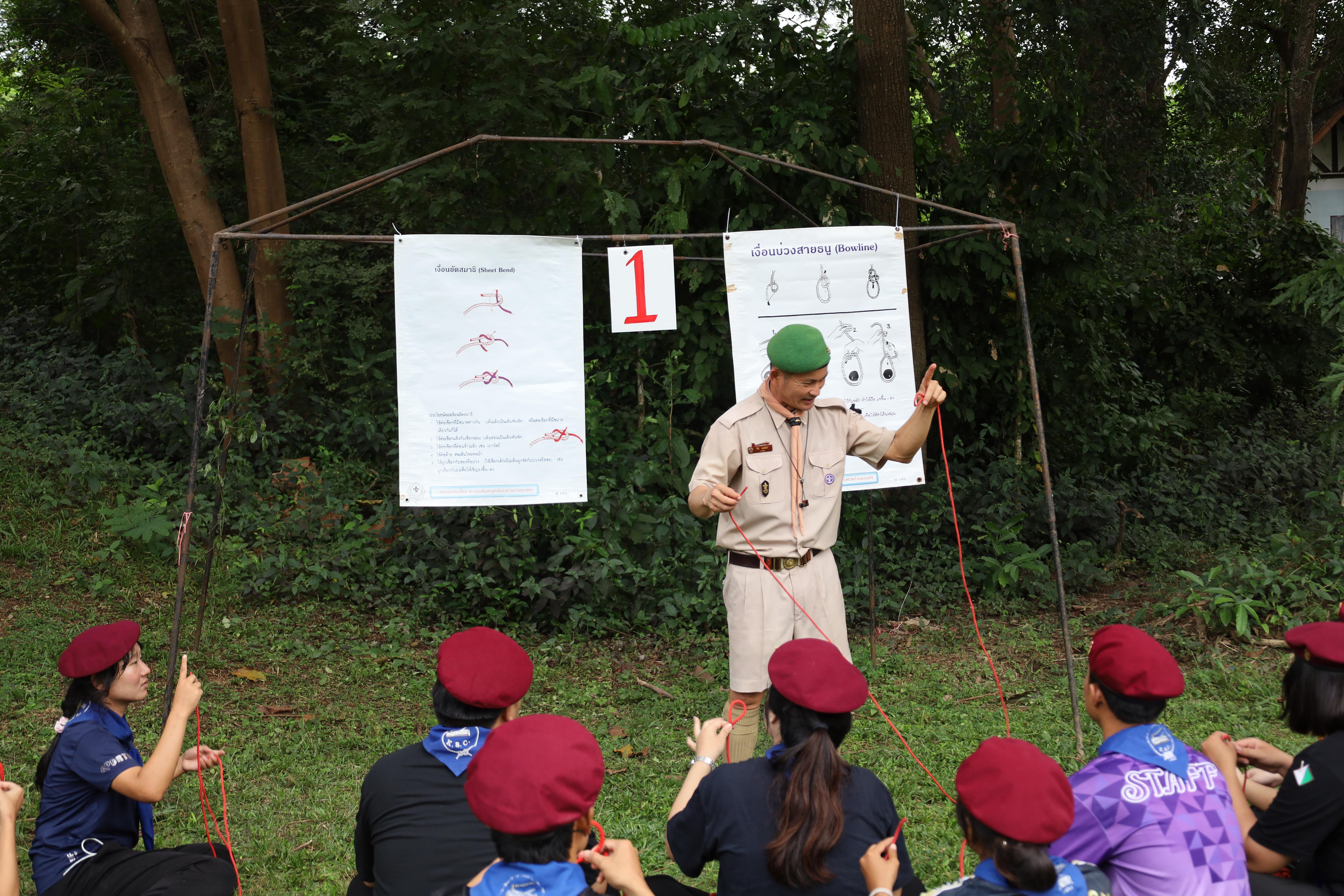 202. กิจกรรมการฝึกอบรมบุคลากรทางการลูกเสือ ระดับที่ 1 รุ่นที่1