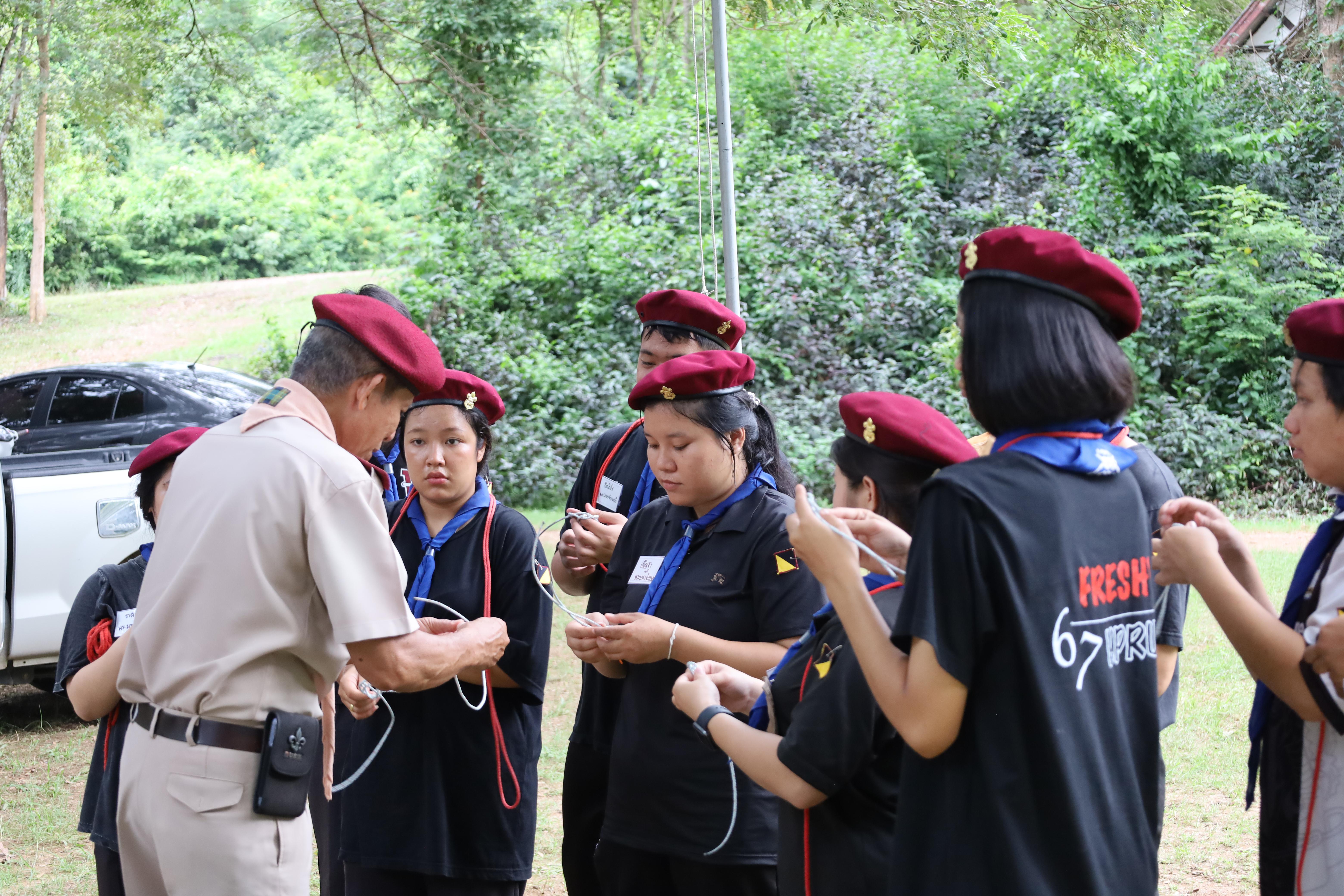 206. กิจกรรมการฝึกอบรมบุคลากรทางการลูกเสือ ระดับที่ 1 รุ่นที่1