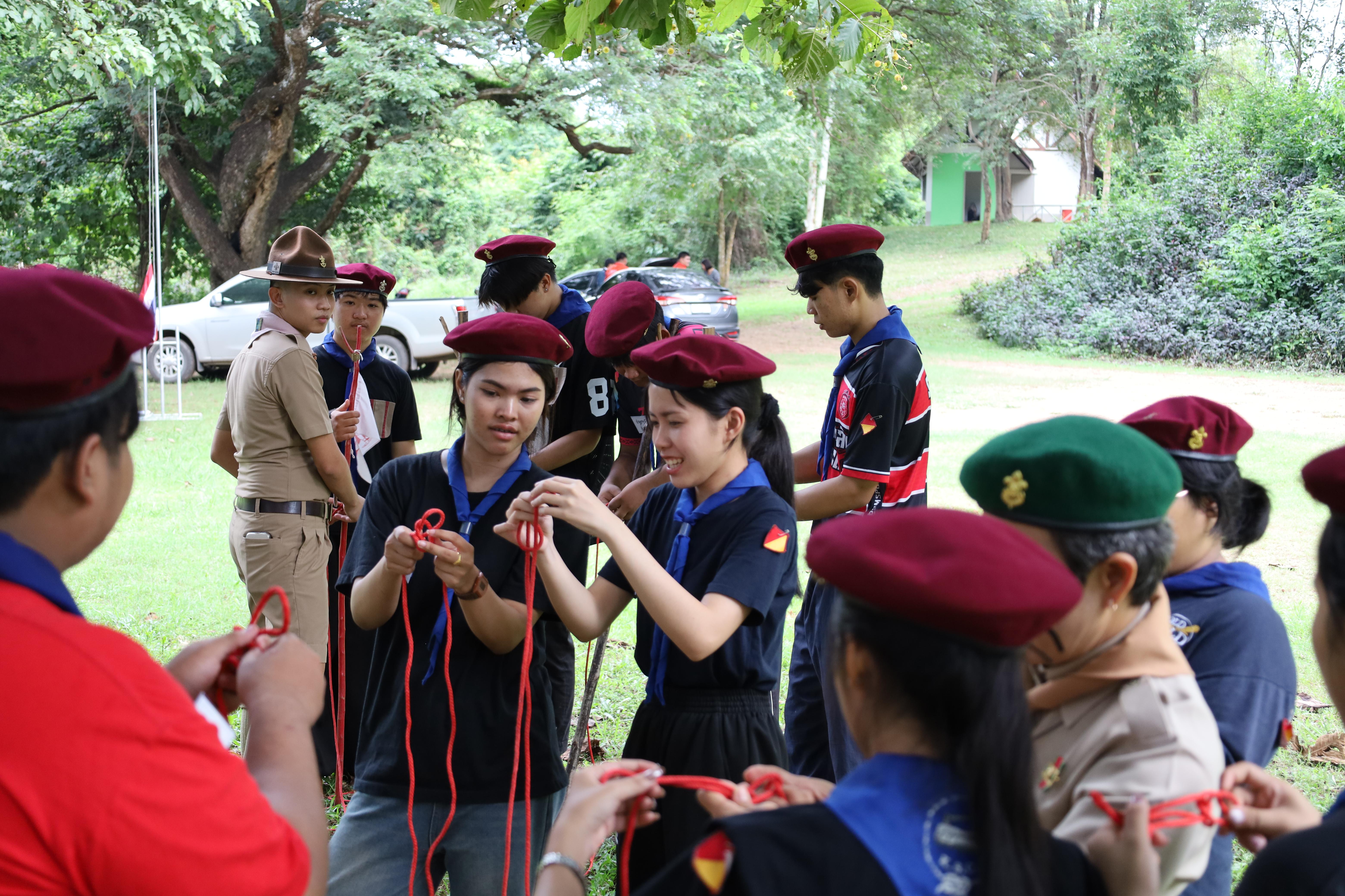 208. กิจกรรมการฝึกอบรมบุคลากรทางการลูกเสือ ระดับที่ 1 รุ่นที่1