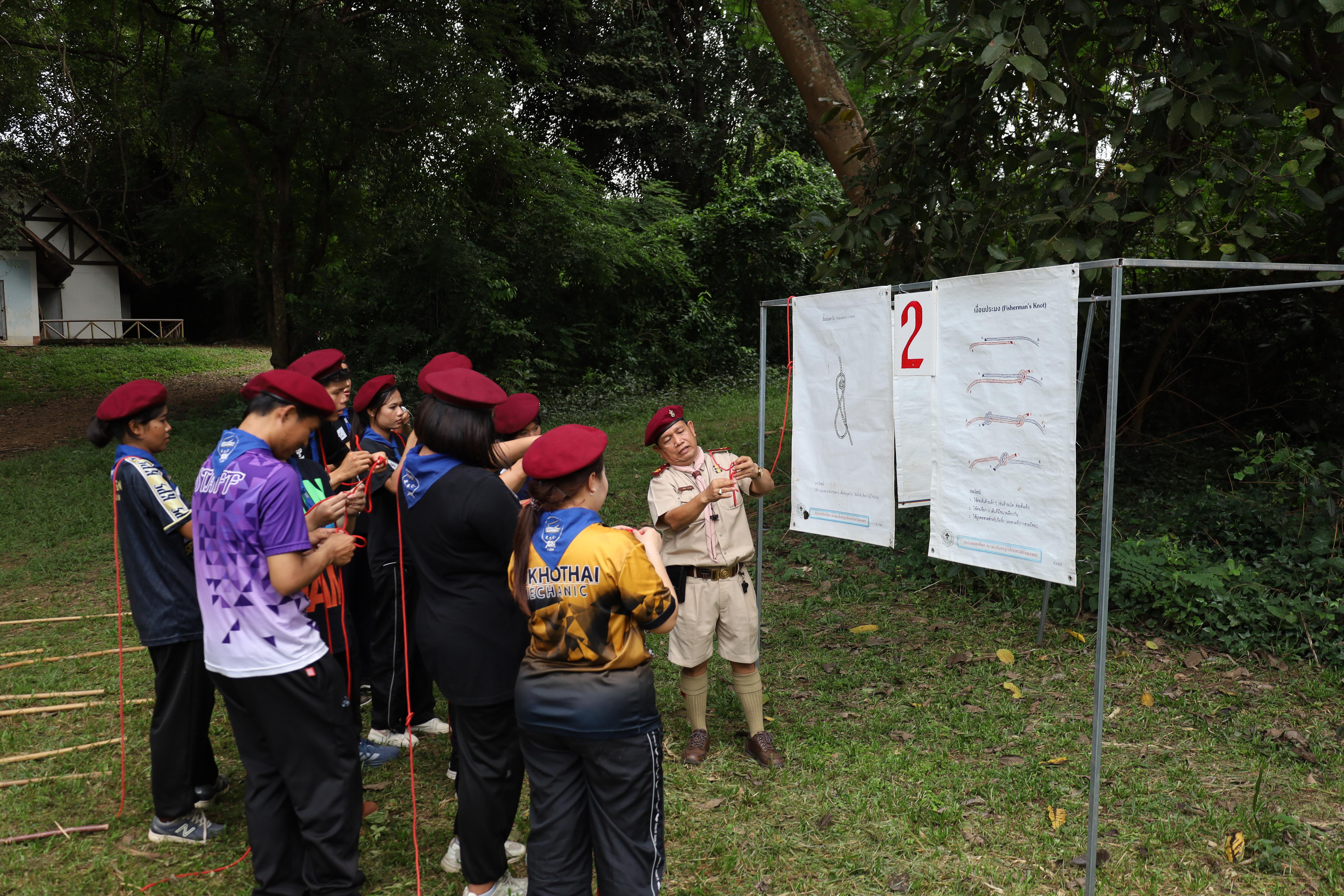 224. กิจกรรมการฝึกอบรมบุคลากรทางการลูกเสือ ระดับที่ 1 รุ่นที่1