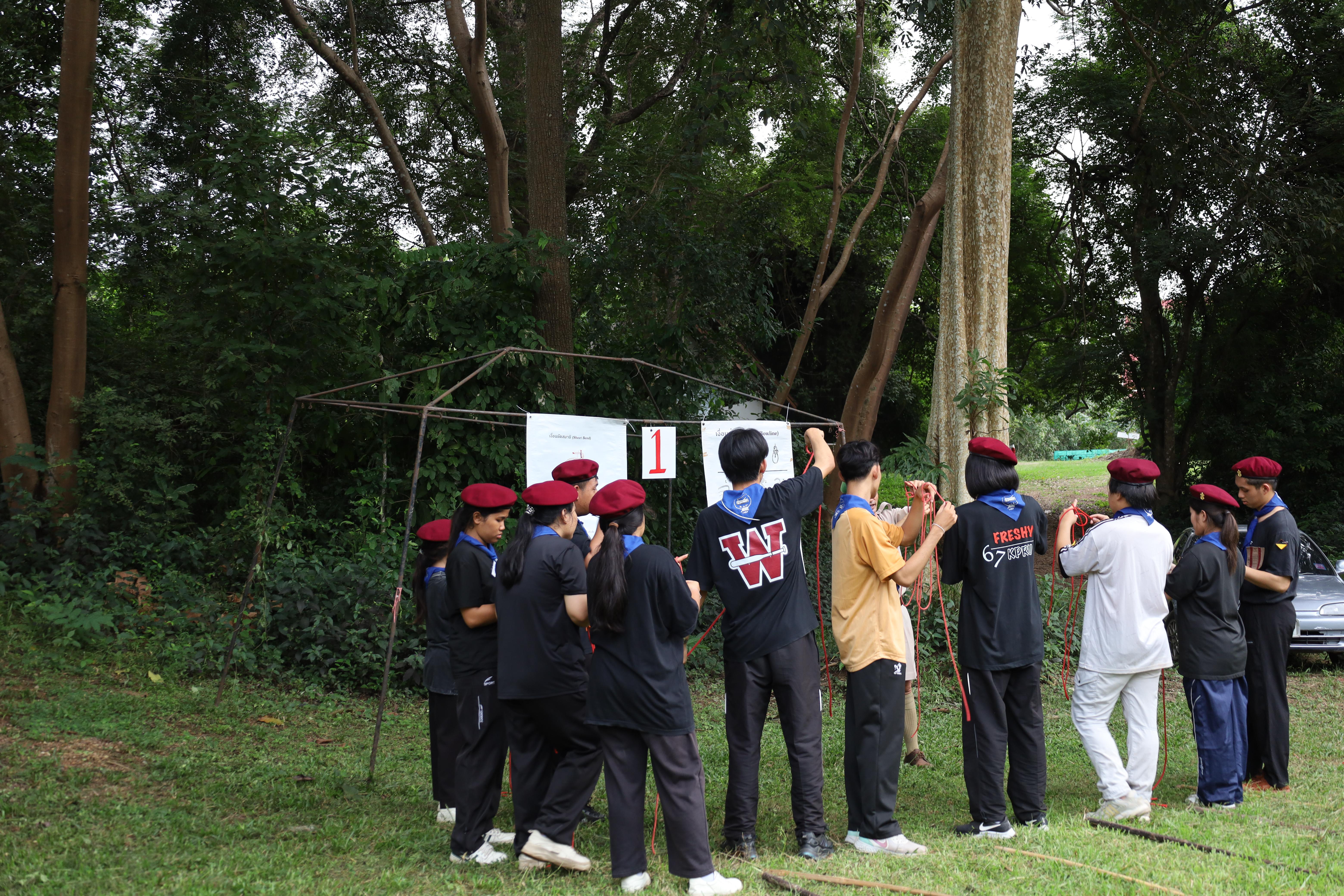 227. กิจกรรมการฝึกอบรมบุคลากรทางการลูกเสือ ระดับที่ 1 รุ่นที่1