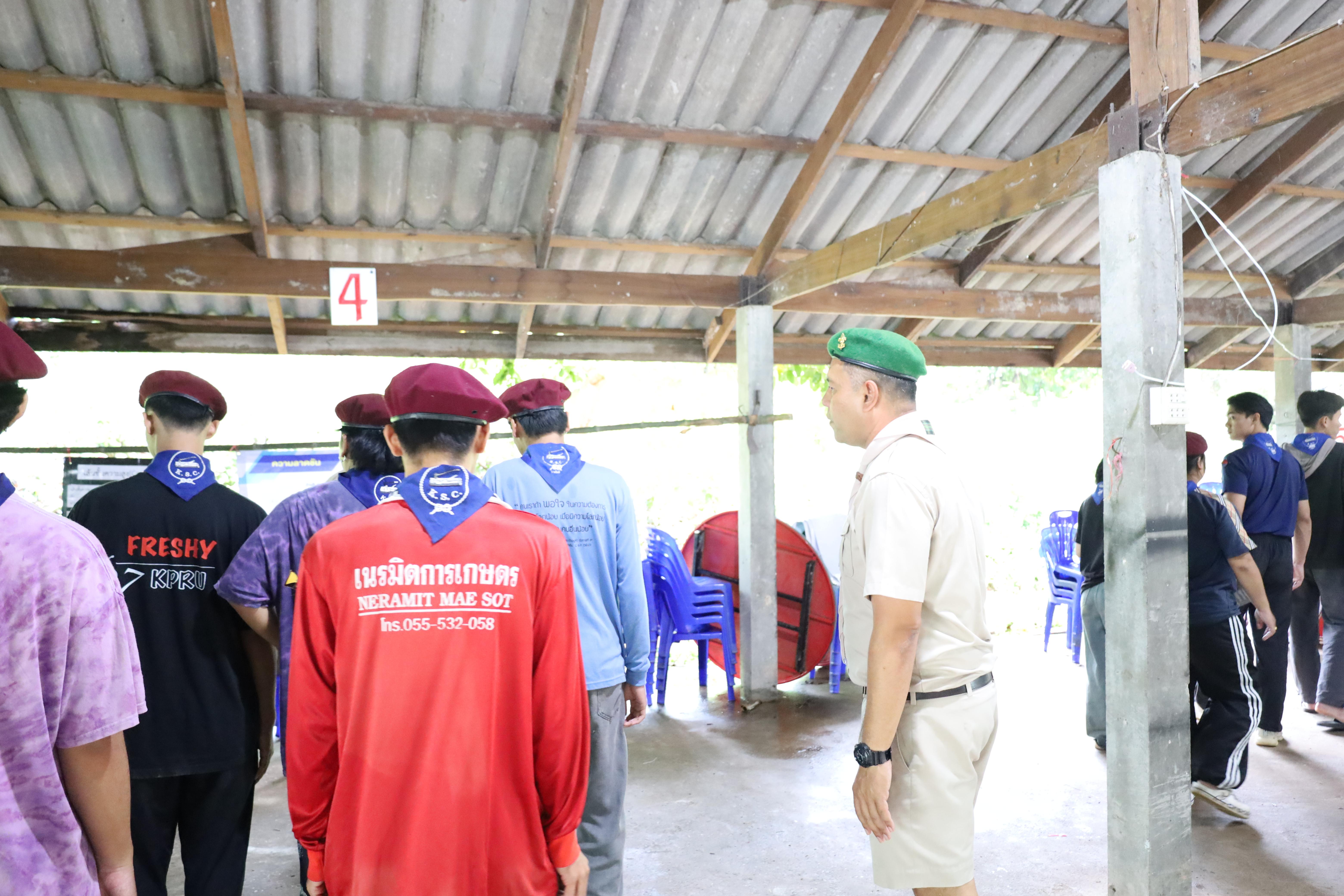 377. กิจกรรมการฝึกอบรมบุคลากรทางการลูกเสือ ระดับที่ 1 รุ่นที่1