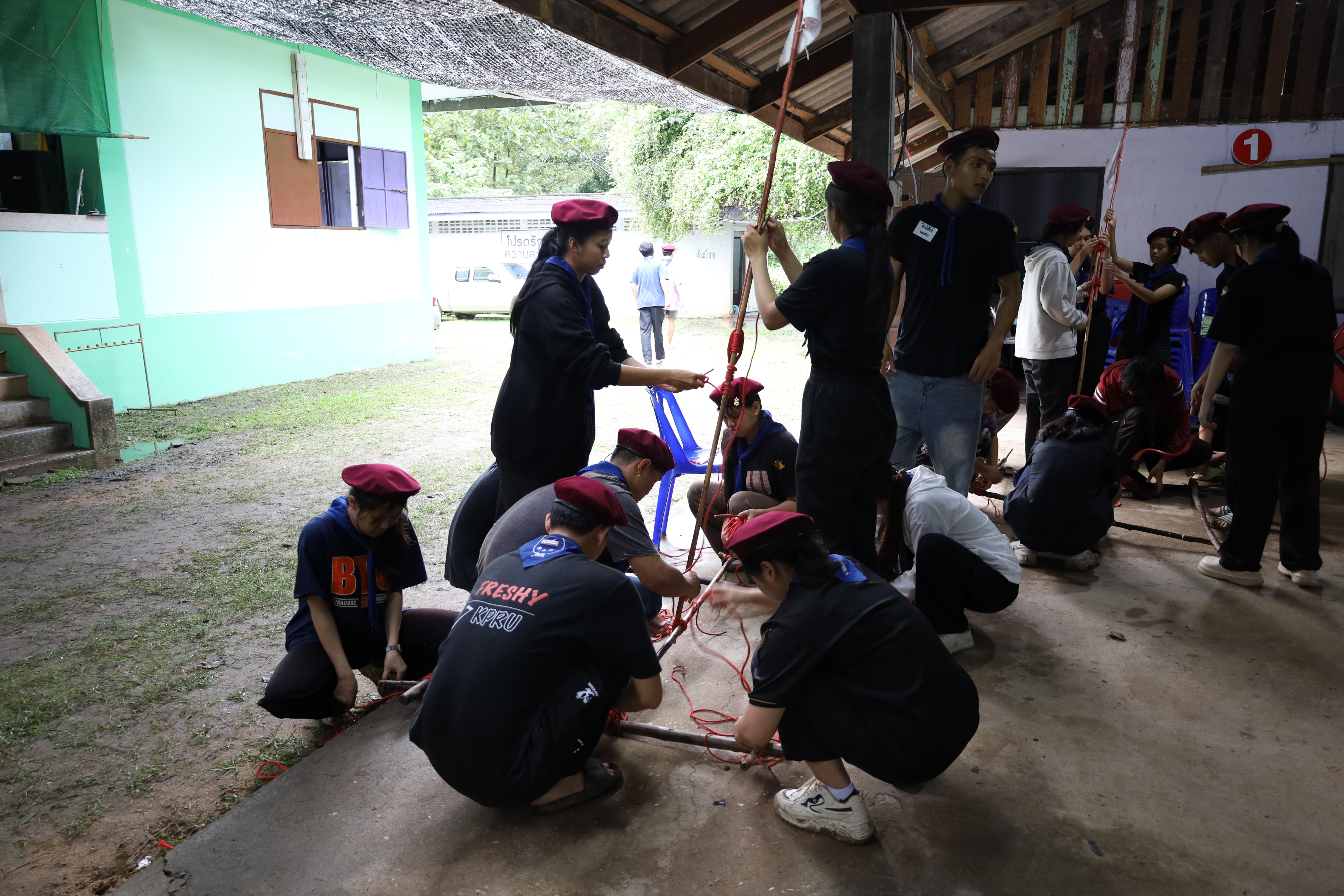 420. กิจกรรมการฝึกอบรมบุคลากรทางการลูกเสือ ระดับที่ 1 รุ่นที่1