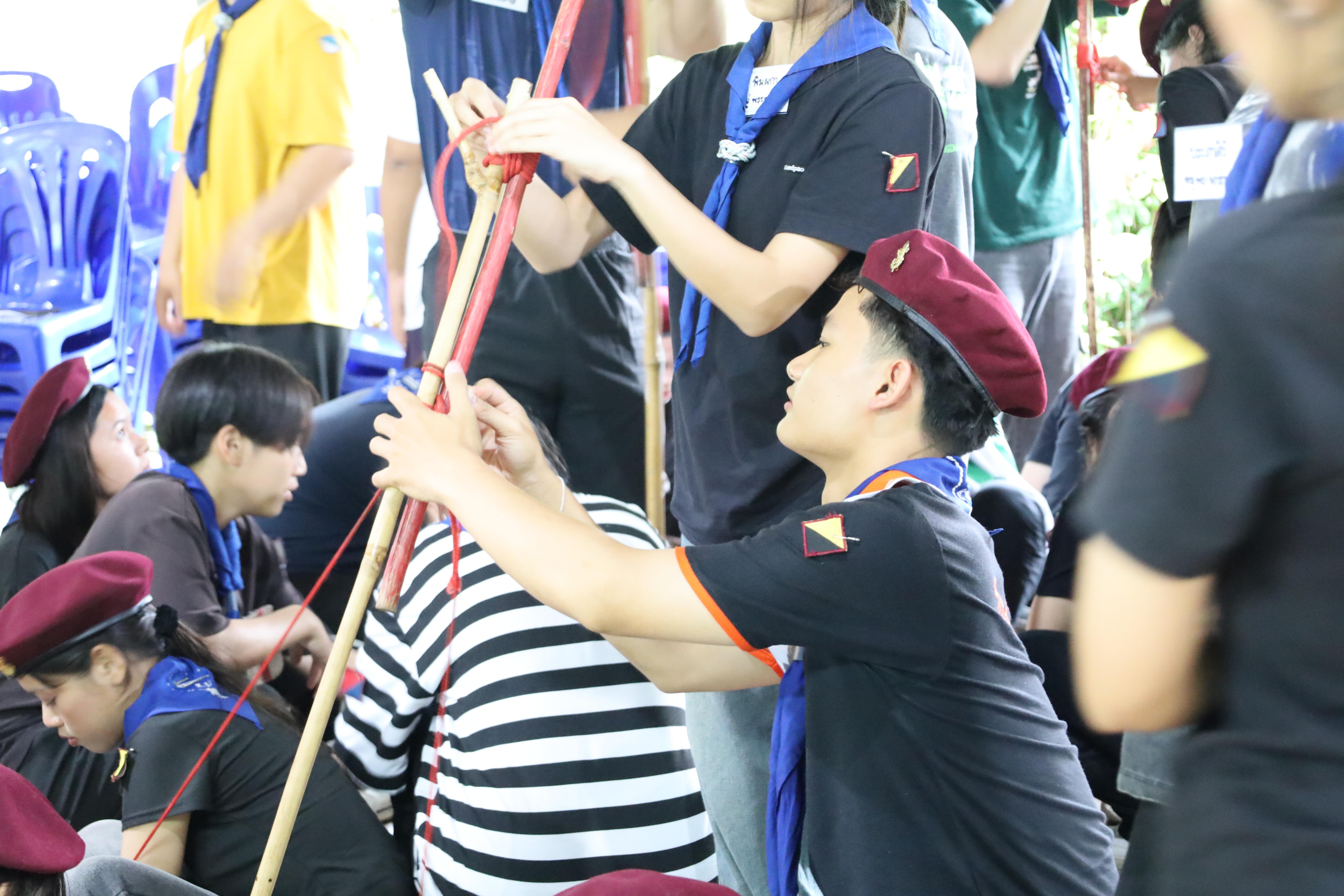 421. กิจกรรมการฝึกอบรมบุคลากรทางการลูกเสือ ระดับที่ 1 รุ่นที่1