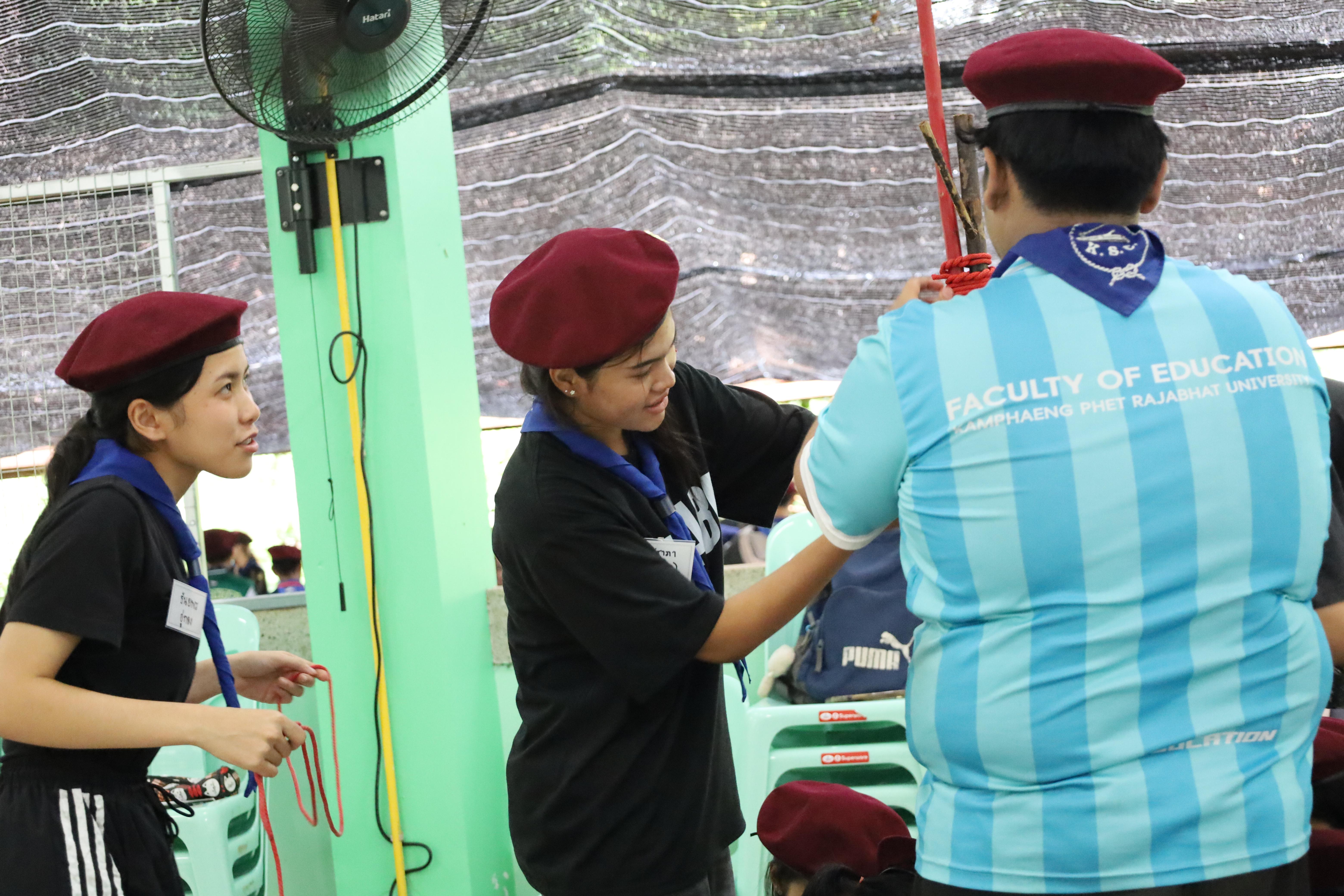 447. กิจกรรมการฝึกอบรมบุคลากรทางการลูกเสือ ระดับที่ 1 รุ่นที่1