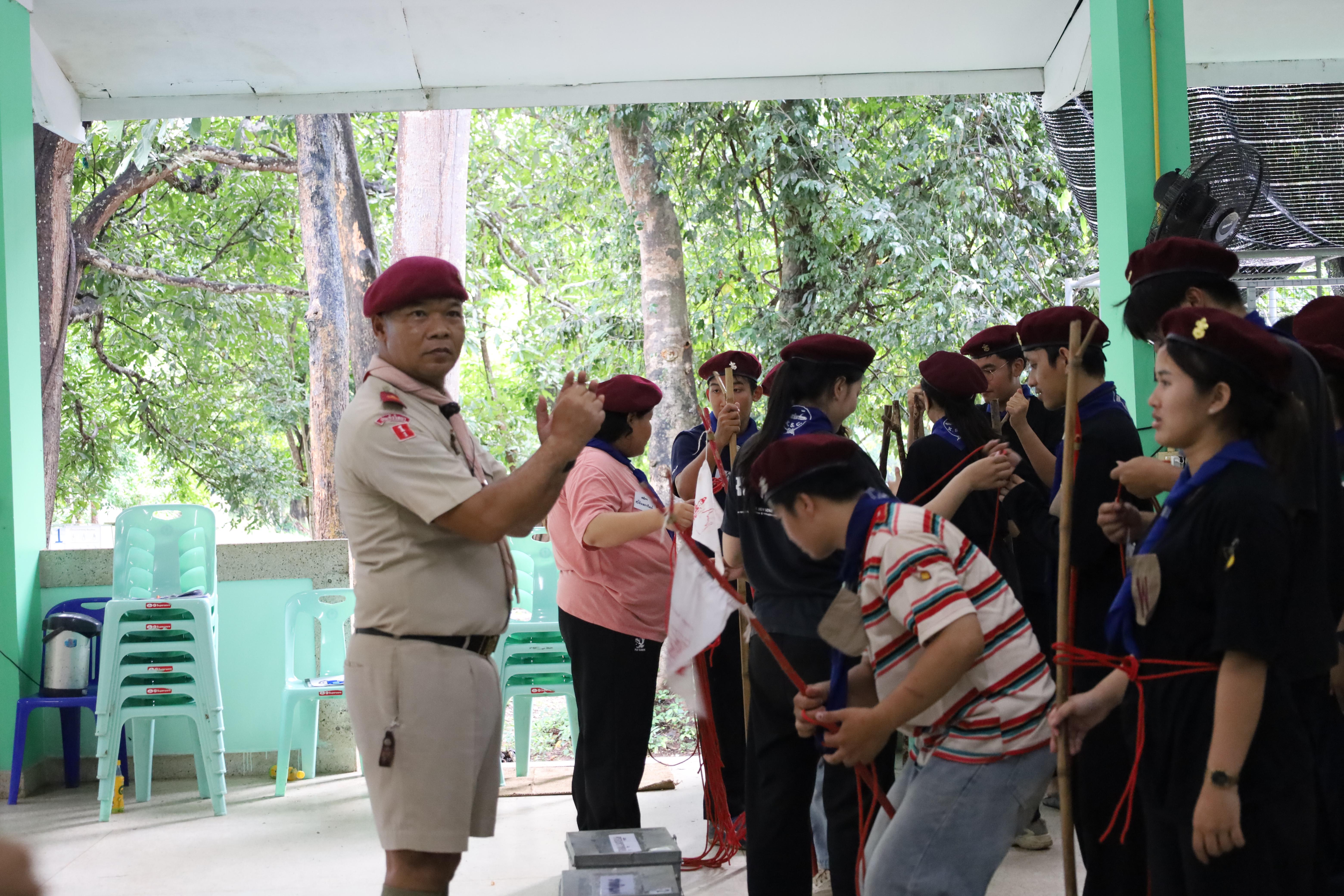 456. กิจกรรมการฝึกอบรมบุคลากรทางการลูกเสือ ระดับที่ 1 รุ่นที่1