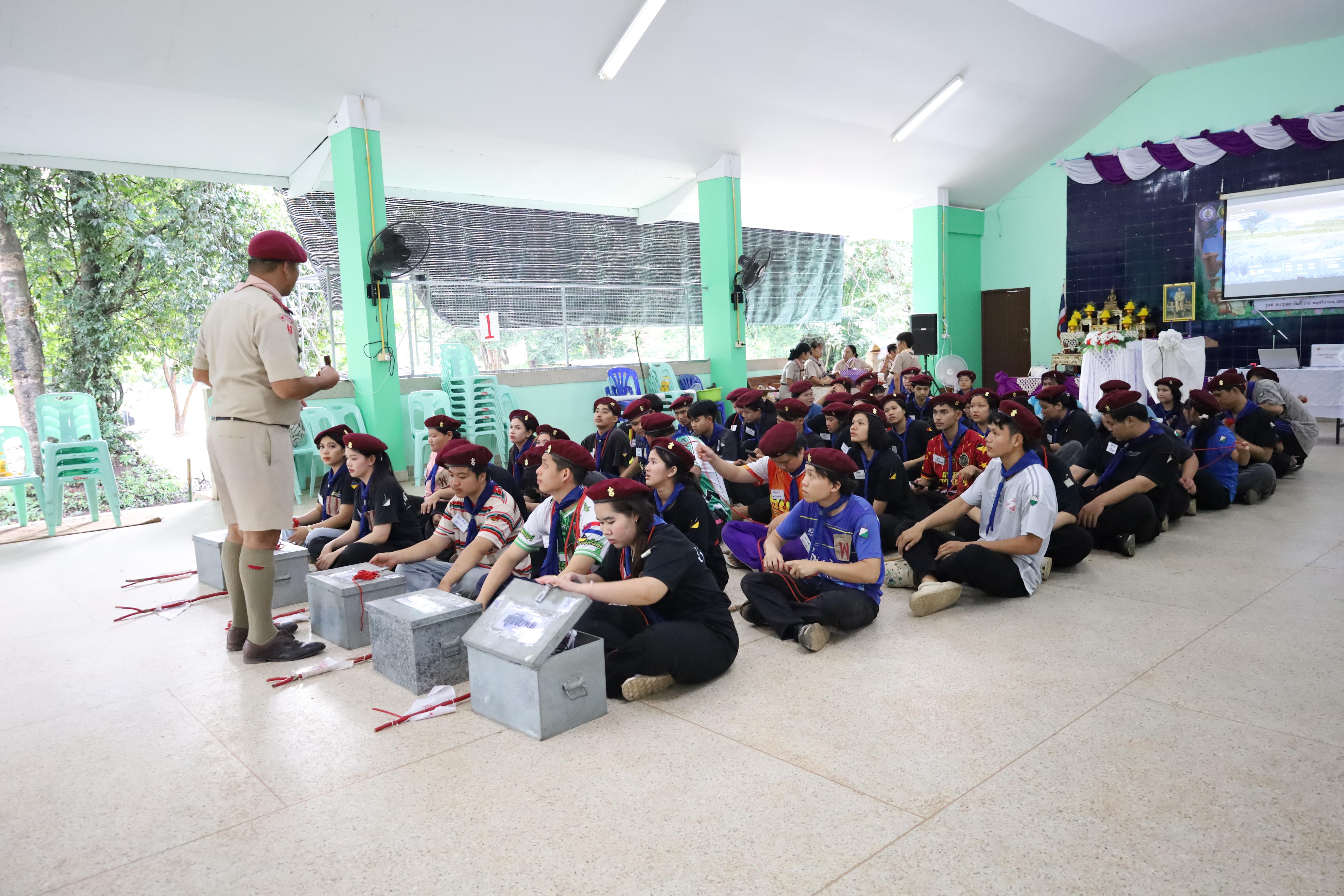 472. กิจกรรมการฝึกอบรมบุคลากรทางการลูกเสือ ระดับที่ 1 รุ่นที่1