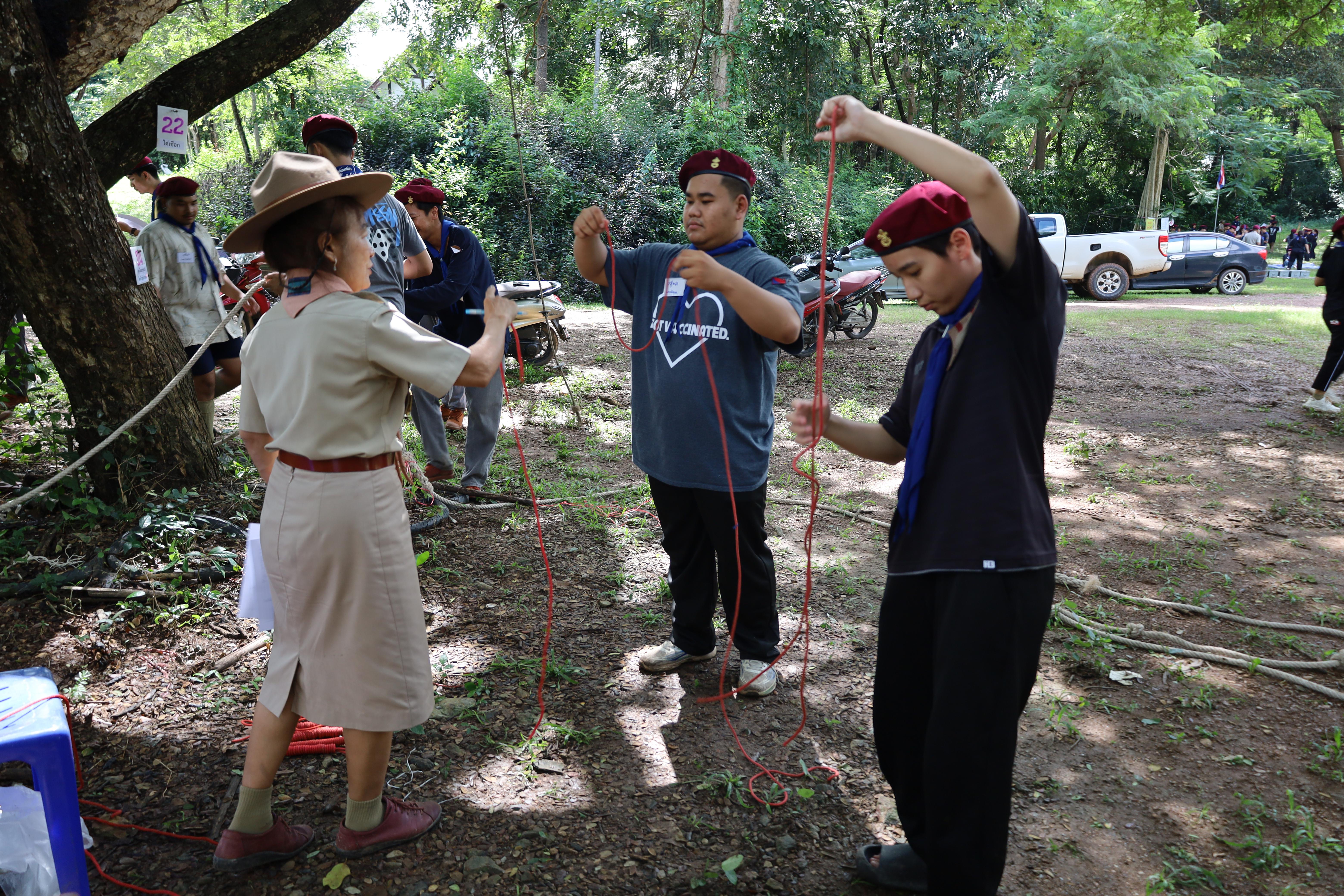 710. กิจกรรมการฝึกอบรมบุคลากรทางการลูกเสือ ระดับที่ 1 รุ่นที่1