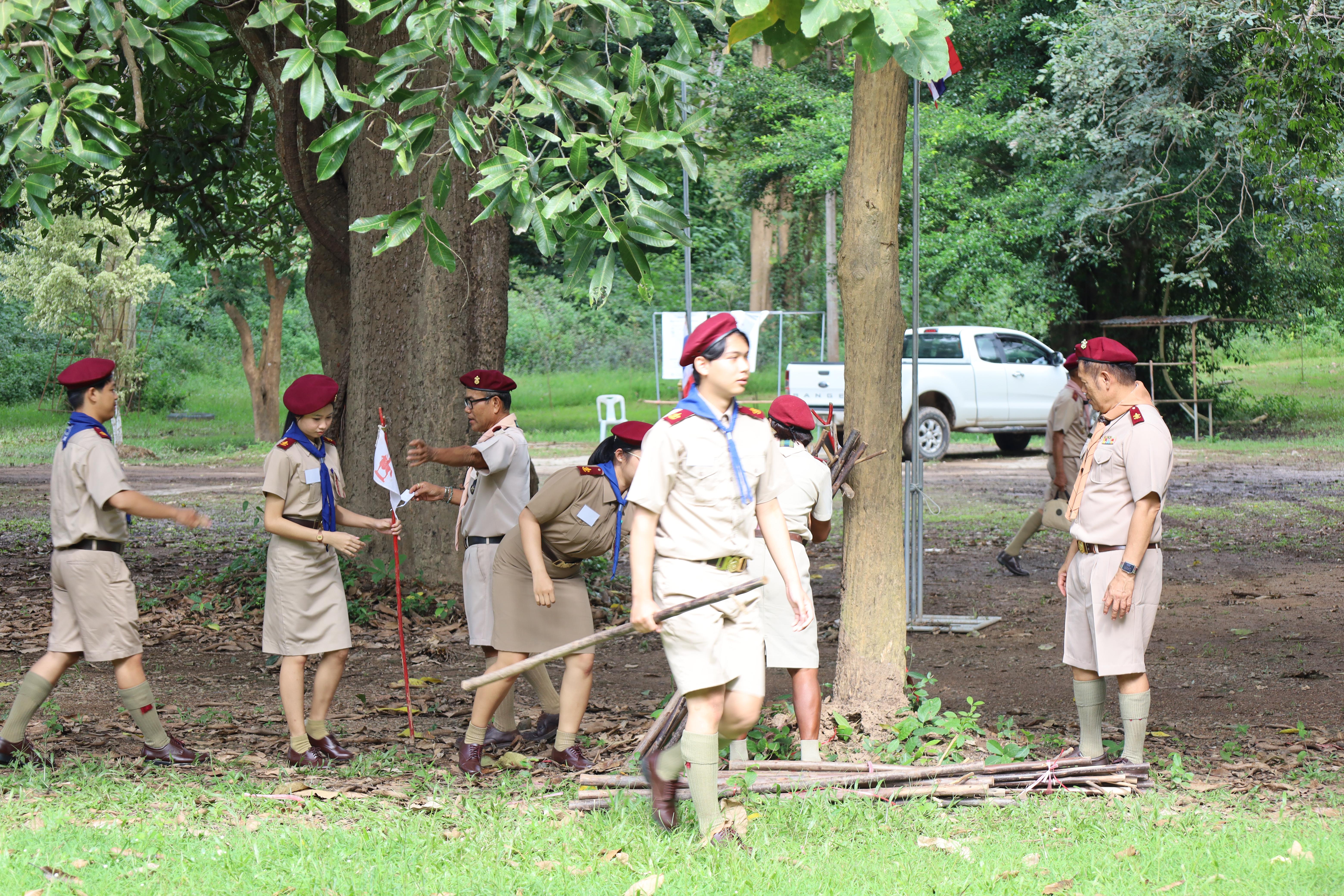 404. กิจกรรมการฝึกอบรมบุคลากรทางการลูกเสือ ระดับที่ 1 รุ่นที่2