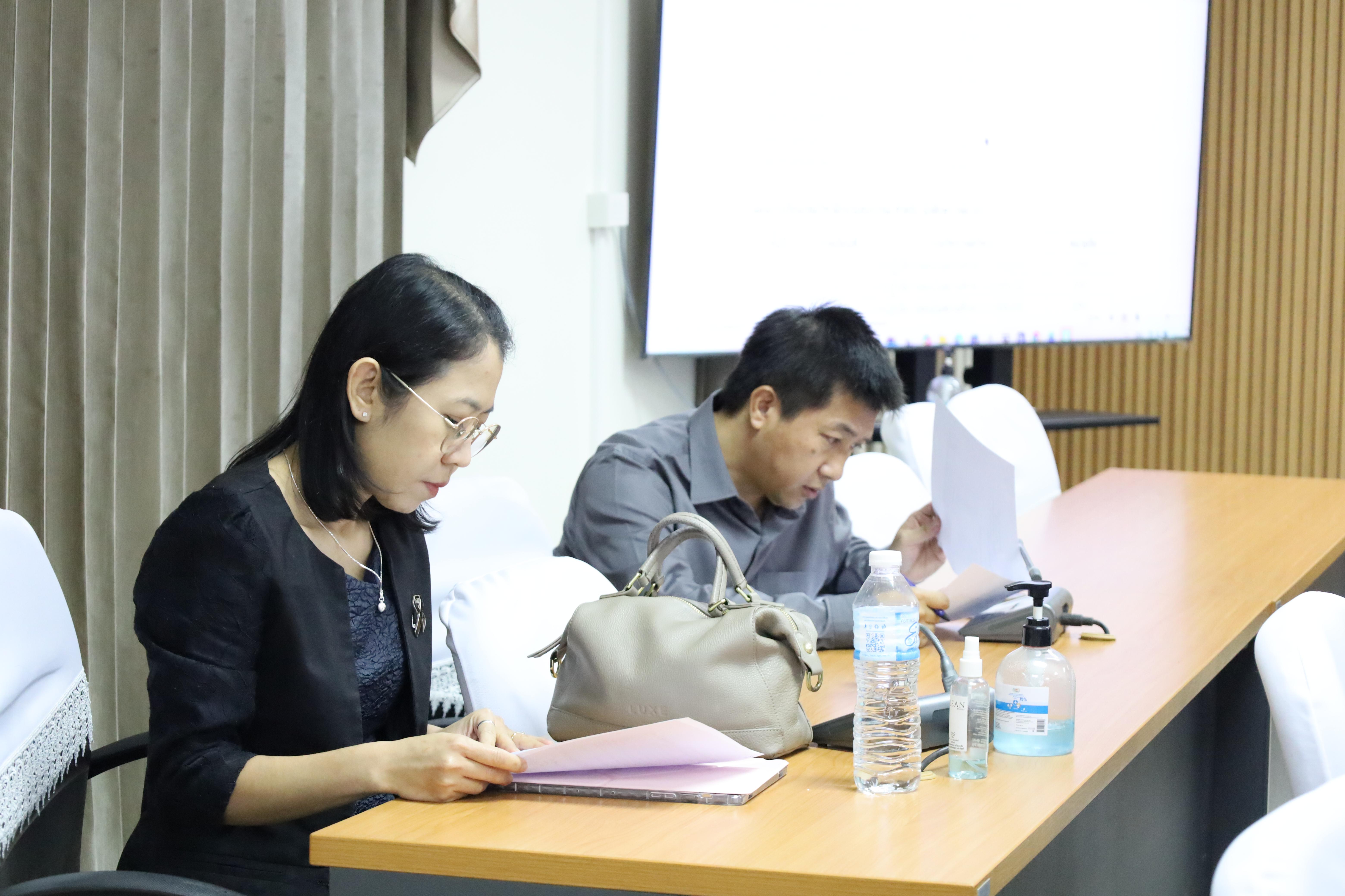 19. การประชุมการกรอกแผนการเรียน