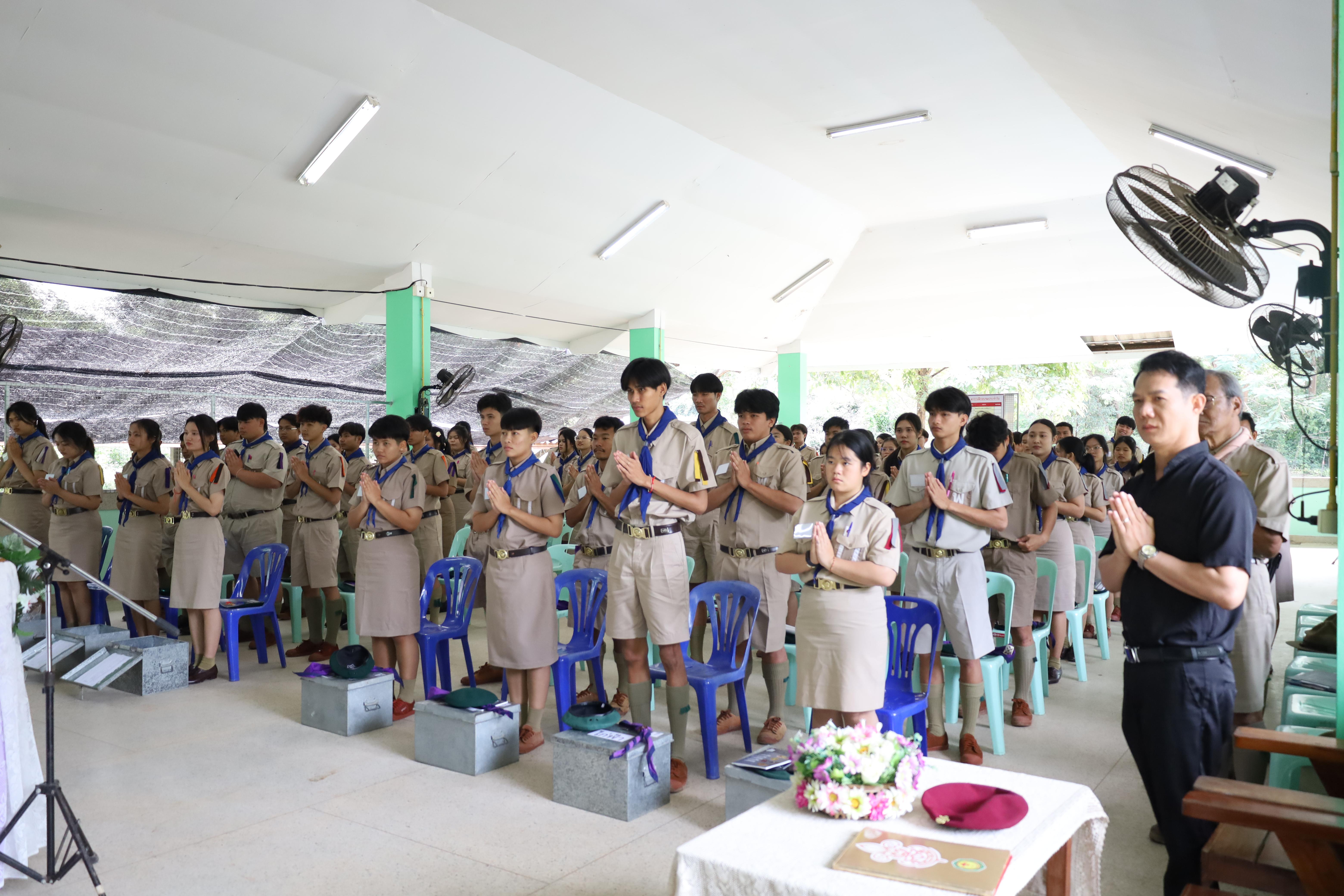 10. กิจกรรมการฝึกอบรมบุคลากรทางการลูกเสือ ระดับที่ 1 รุ่นที่2