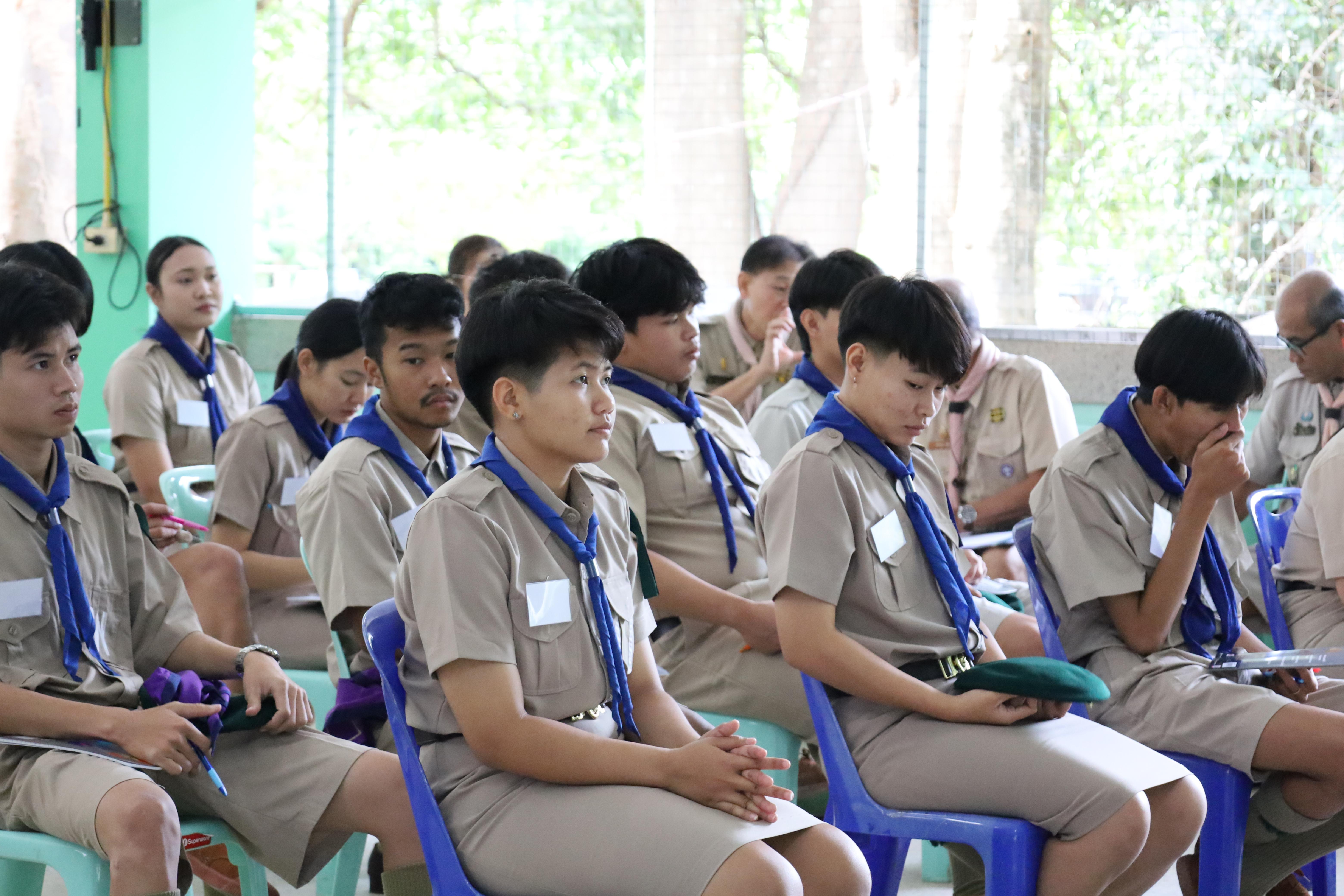 12. กิจกรรมการฝึกอบรมบุคลากรทางการลูกเสือ ระดับที่ 1 รุ่นที่2