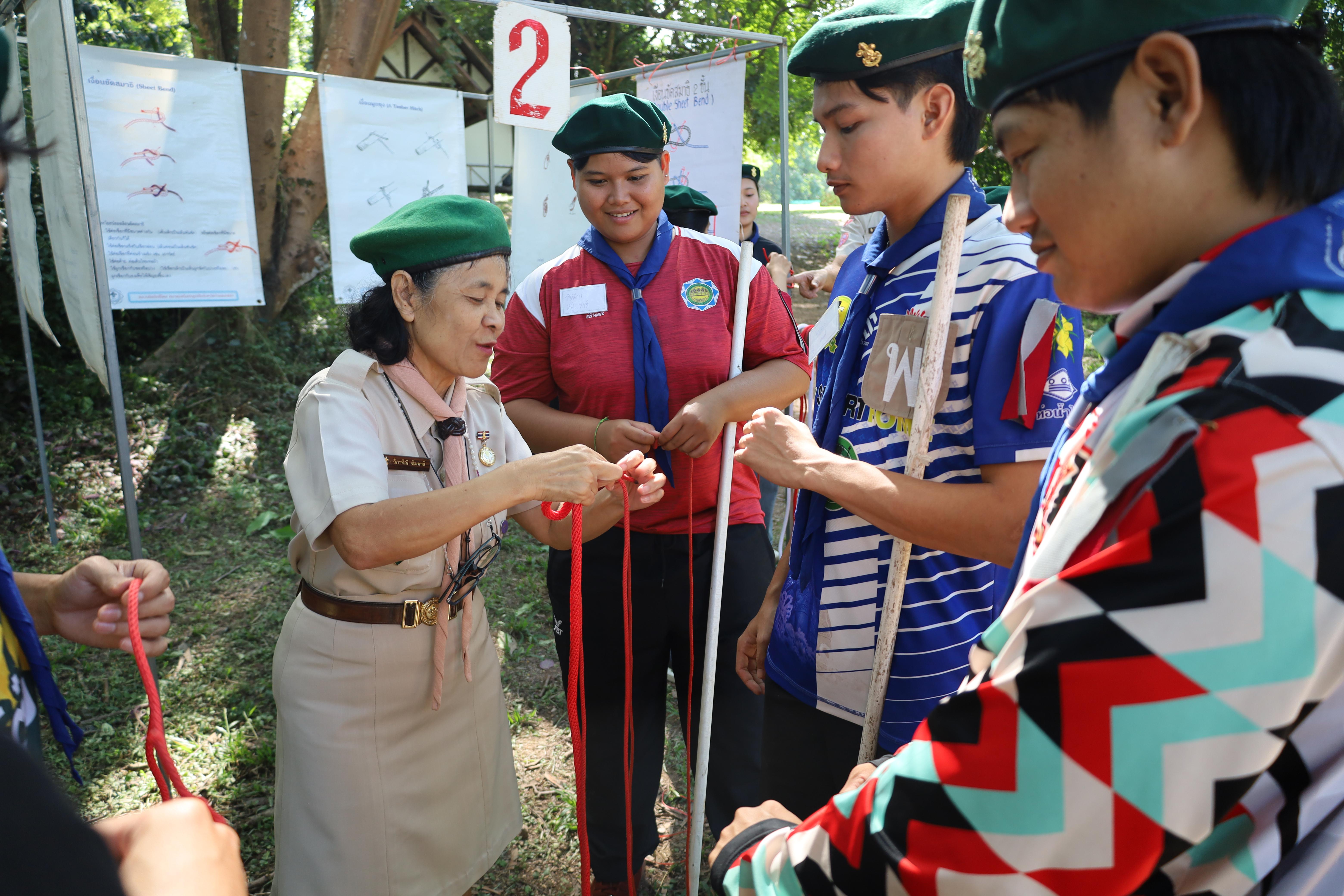 208. กิจกรรมการฝึกอบรมบุคลากรทางการลูกเสือ ระดับที่ 1 รุ่นที่2