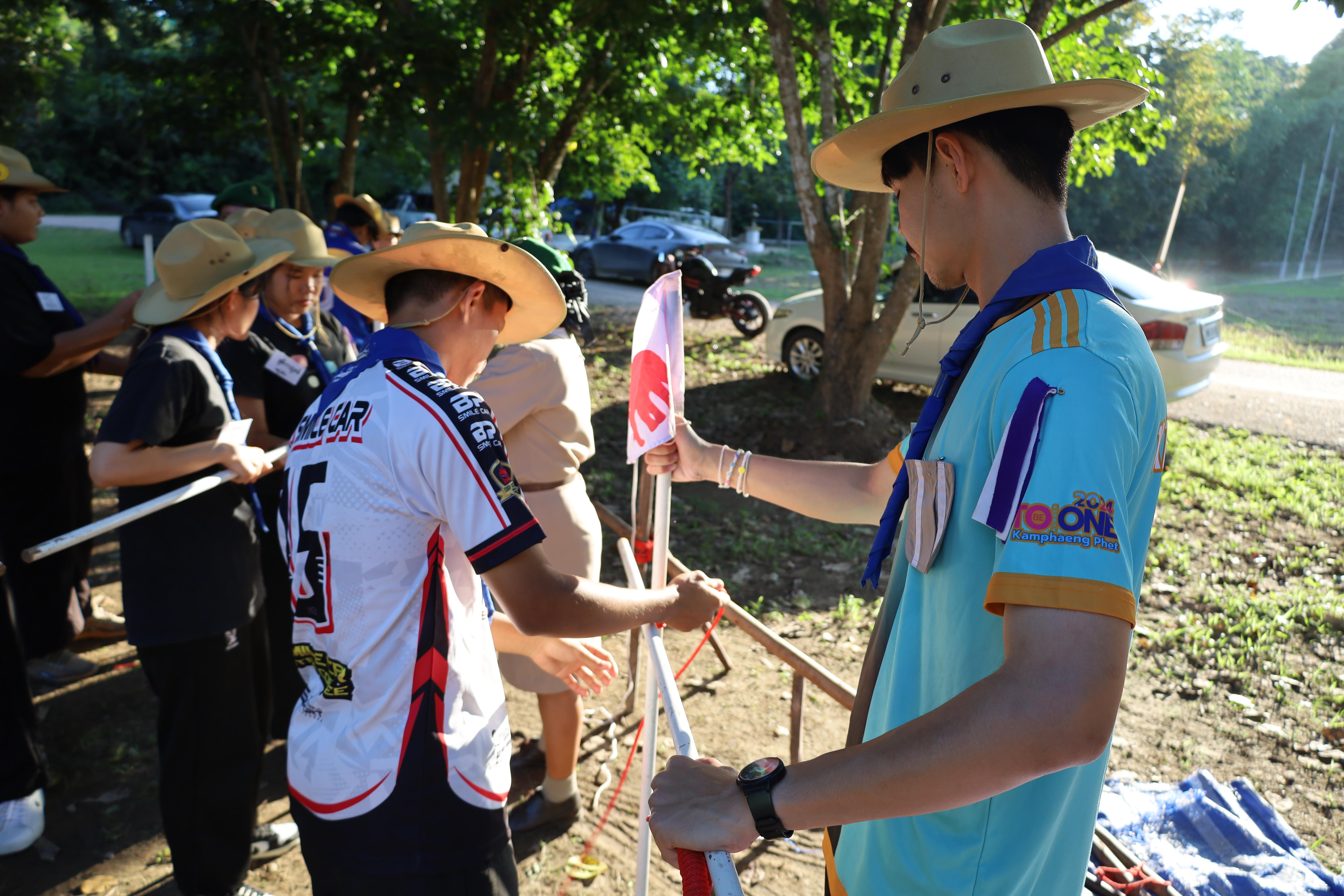 401. กิจกรรมการฝึกอบรมบุคลากรทางการลูกเสือ ระดับที่ 1 รุ่นที่2