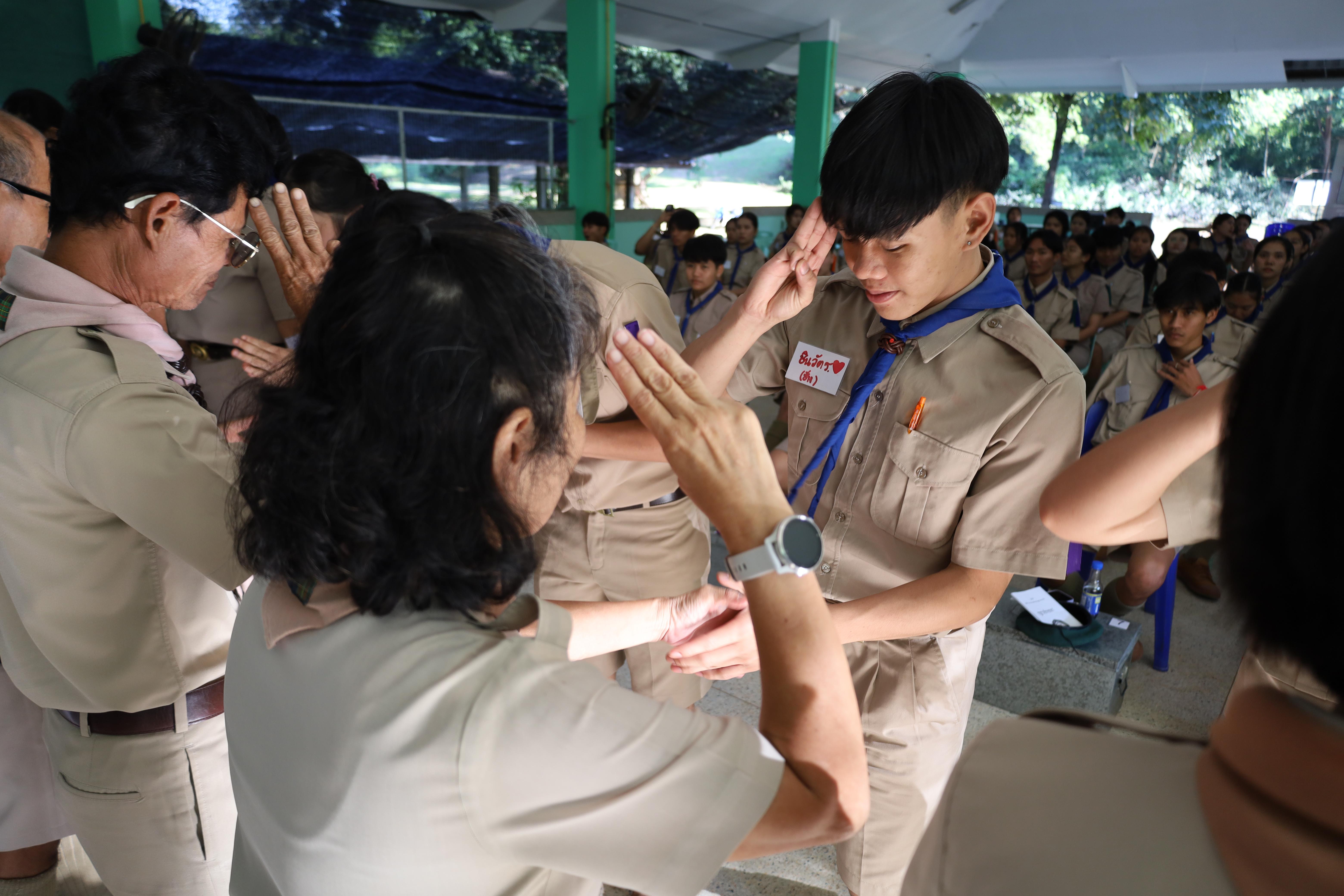 614. กิจกรรมการฝึกอบรมบุคลากรทางการลูกเสือ ระดับที่ 1 รุ่นที่2