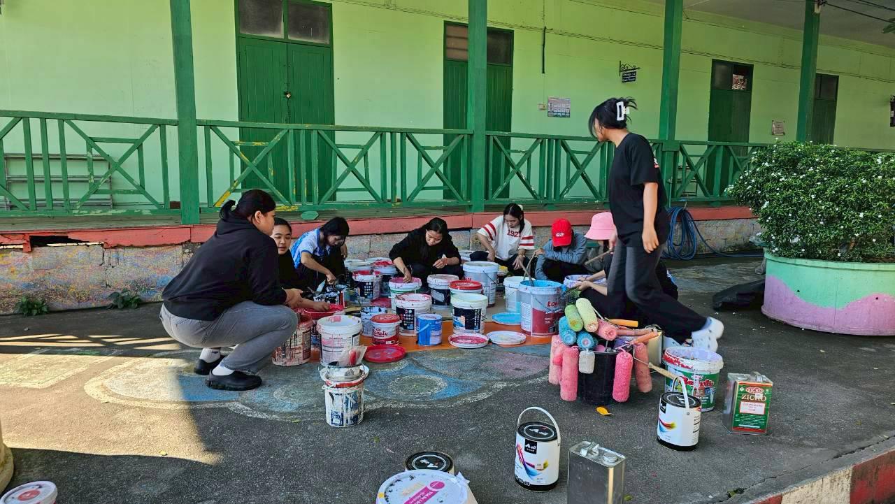 5. กิจกรรมพัฒนาลาน Brain Based Learning (BBL) โรงเรียนบ้านประชาสุขสันต์ อ.ลานกระบือ จ.กำแพงเพชร