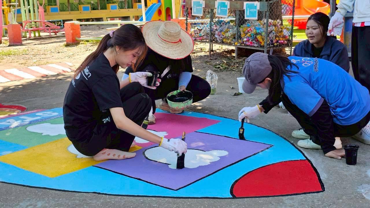 8. กิจกรรมพัฒนาลาน Brain Based Learning (BBL) โรงเรียนบ้านประชาสุขสันต์ อ.ลานกระบือ จ.กำแพงเพชร