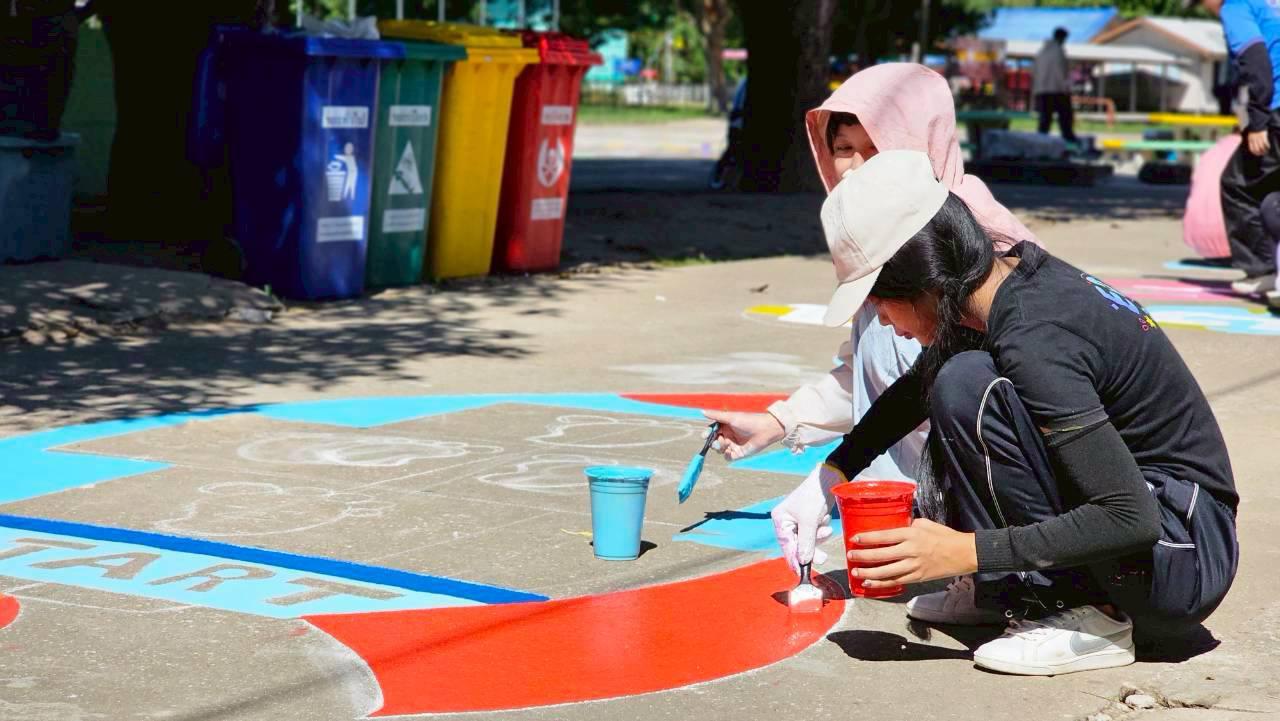 9. กิจกรรมพัฒนาลาน Brain Based Learning (BBL) โรงเรียนบ้านประชาสุขสันต์ อ.ลานกระบือ จ.กำแพงเพชร