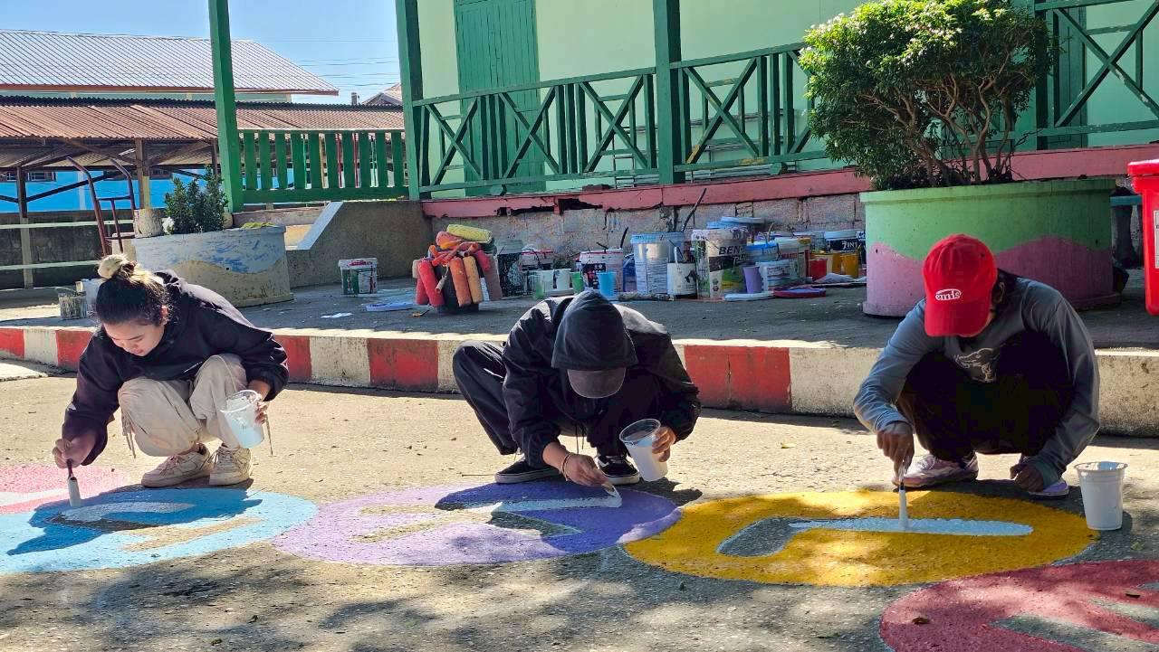 21. กิจกรรมพัฒนาลาน Brain Based Learning (BBL) โรงเรียนบ้านประชาสุขสันต์ อ.ลานกระบือ จ.กำแพงเพชร