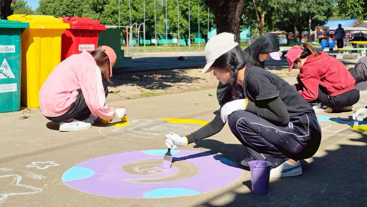 25. กิจกรรมพัฒนาลาน Brain Based Learning (BBL) โรงเรียนบ้านประชาสุขสันต์ อ.ลานกระบือ จ.กำแพงเพชร