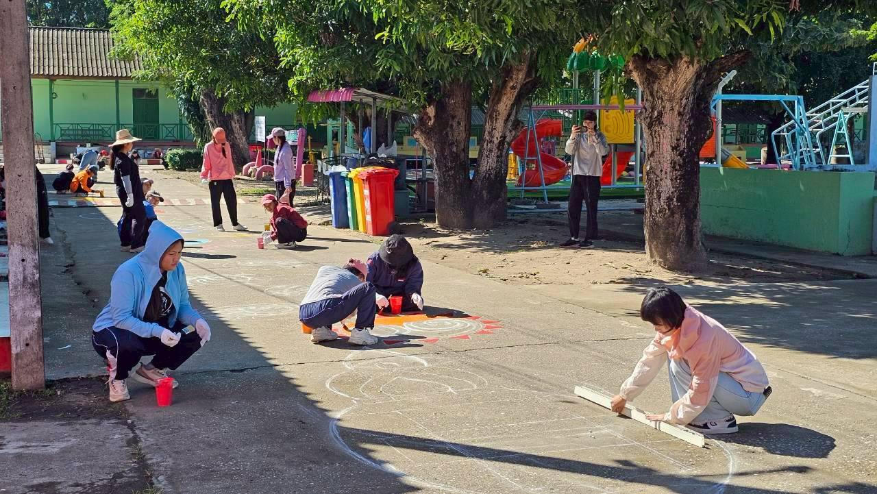 28. กิจกรรมพัฒนาลาน Brain Based Learning (BBL) โรงเรียนบ้านประชาสุขสันต์ อ.ลานกระบือ จ.กำแพงเพชร